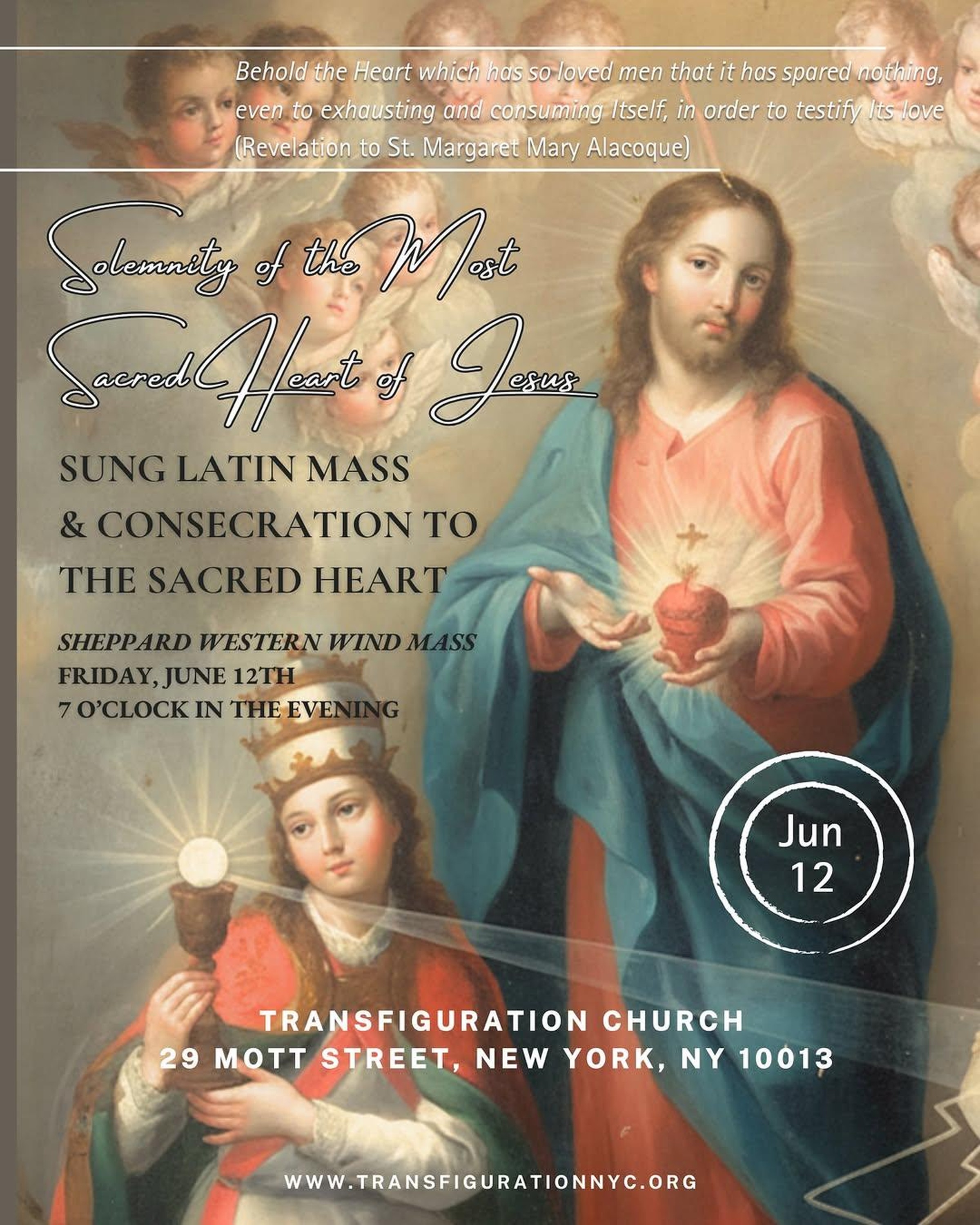 Solemnity of the Most Sacred Heart of Jesus