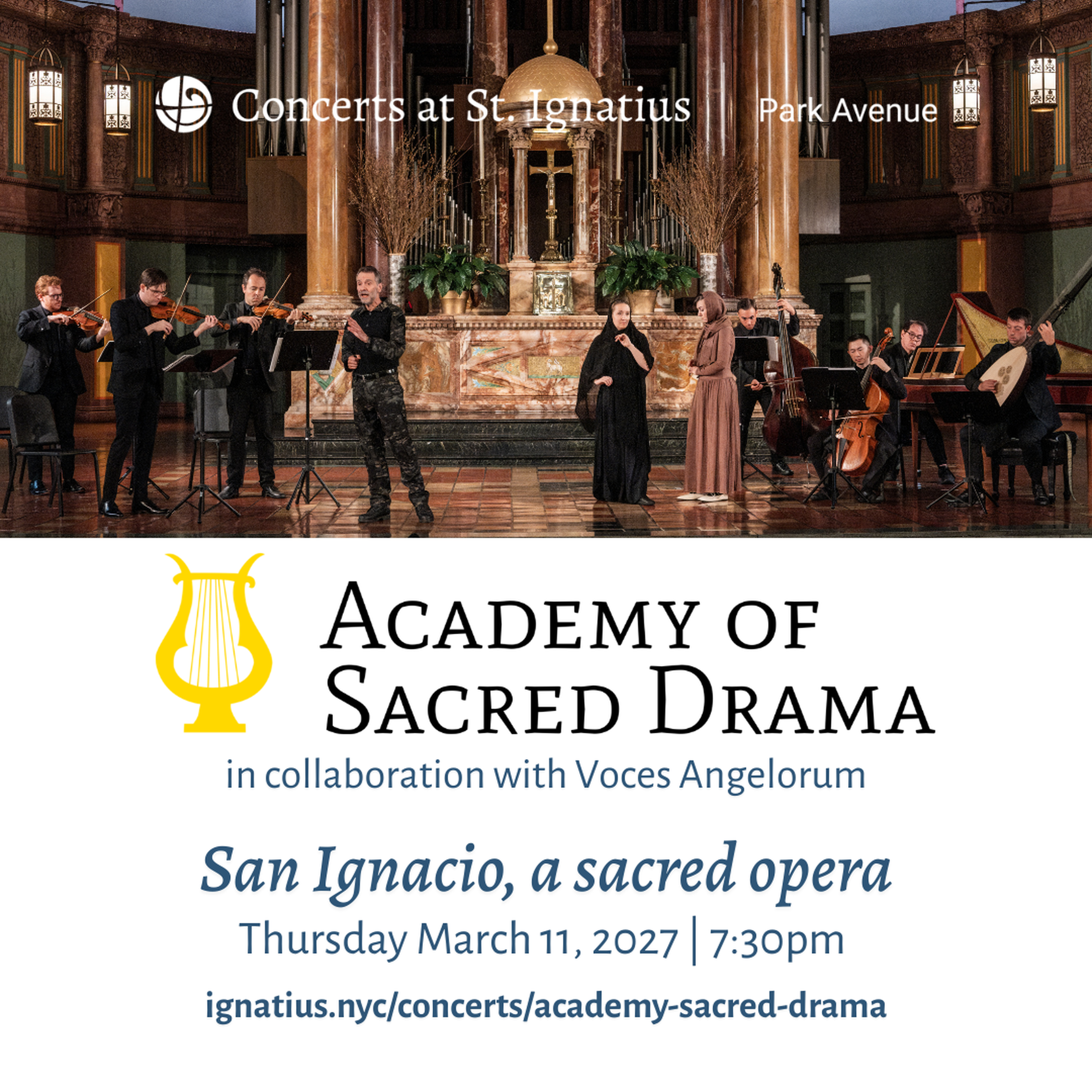 San Ignacio, a sacred opera