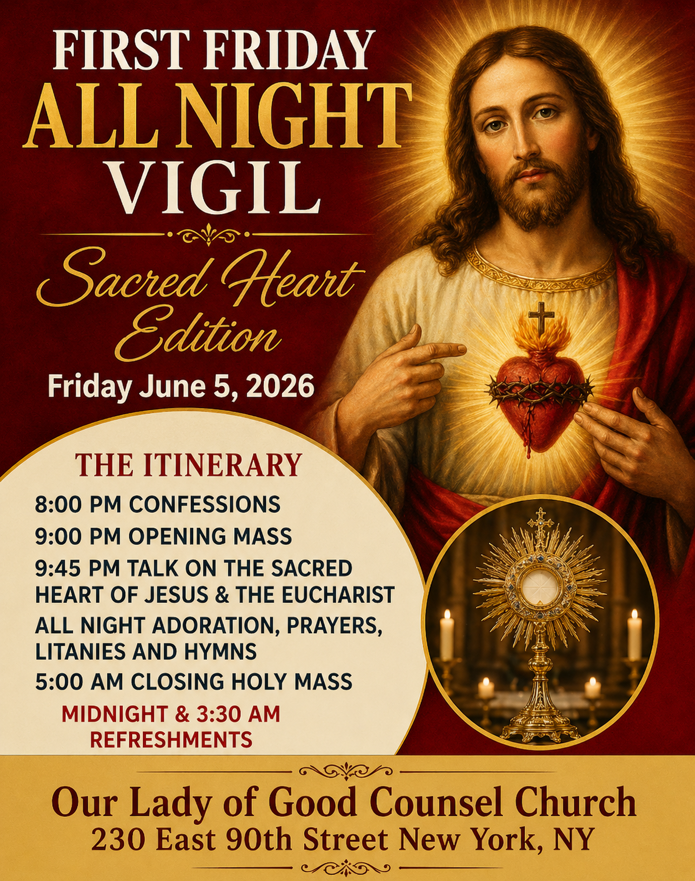 First Friday All Night Vigil