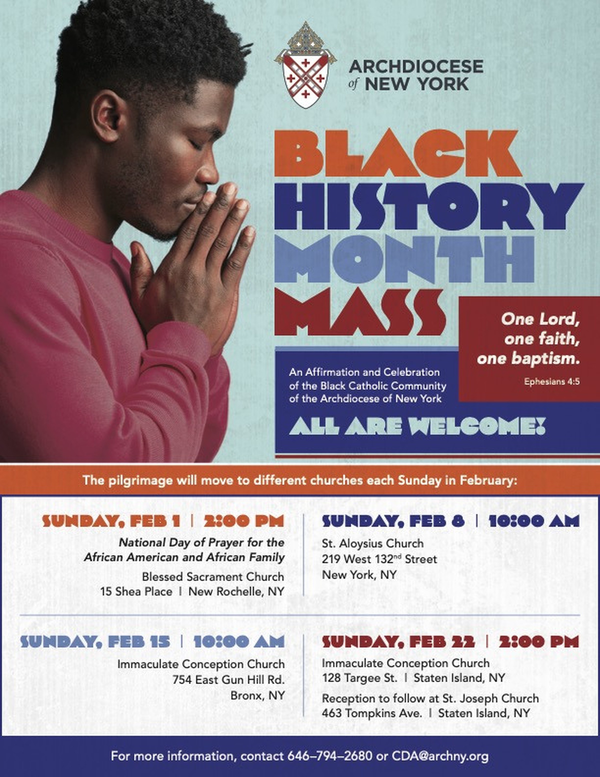 Black History Month Mass