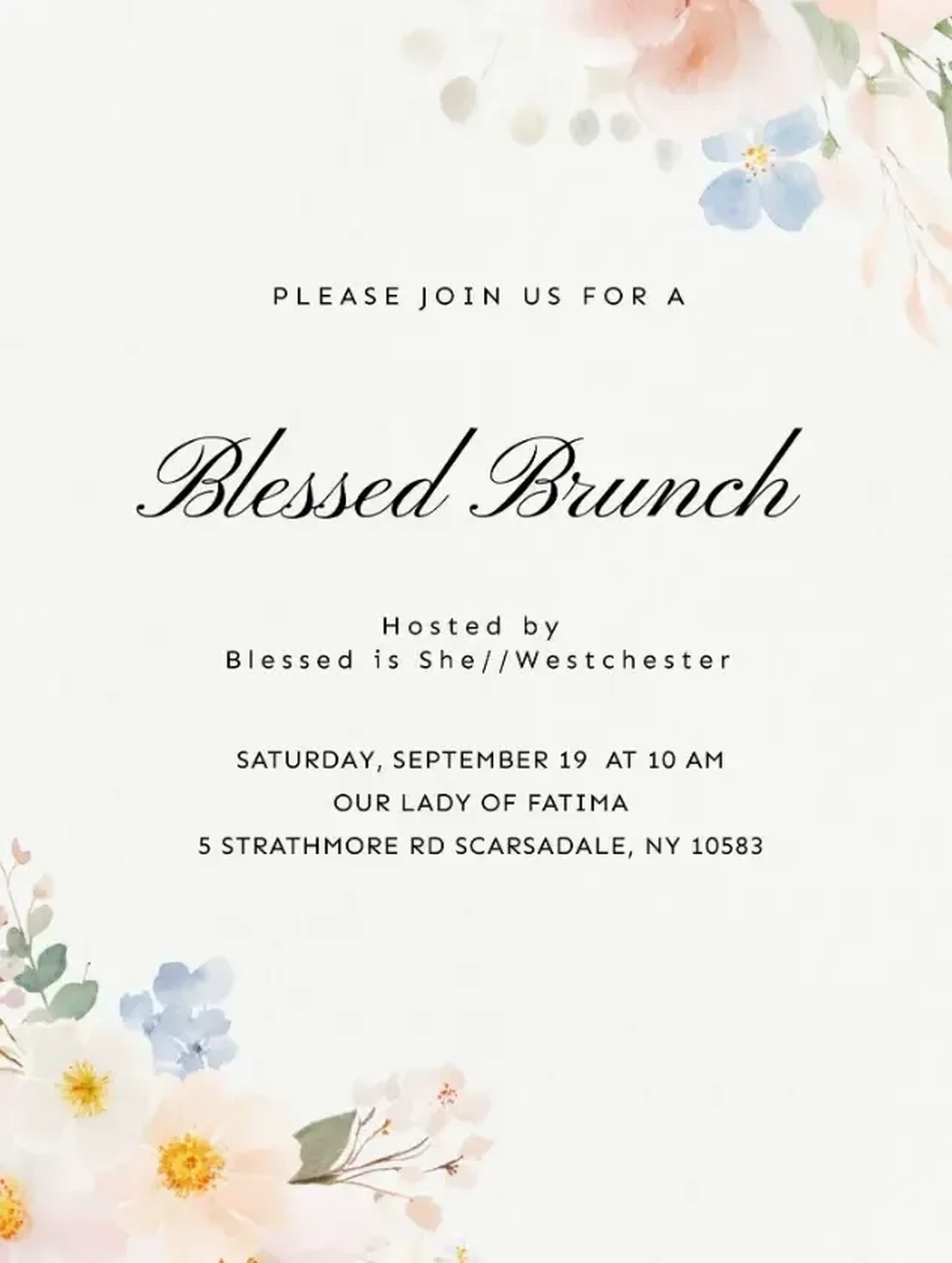 Blessed Brunch
