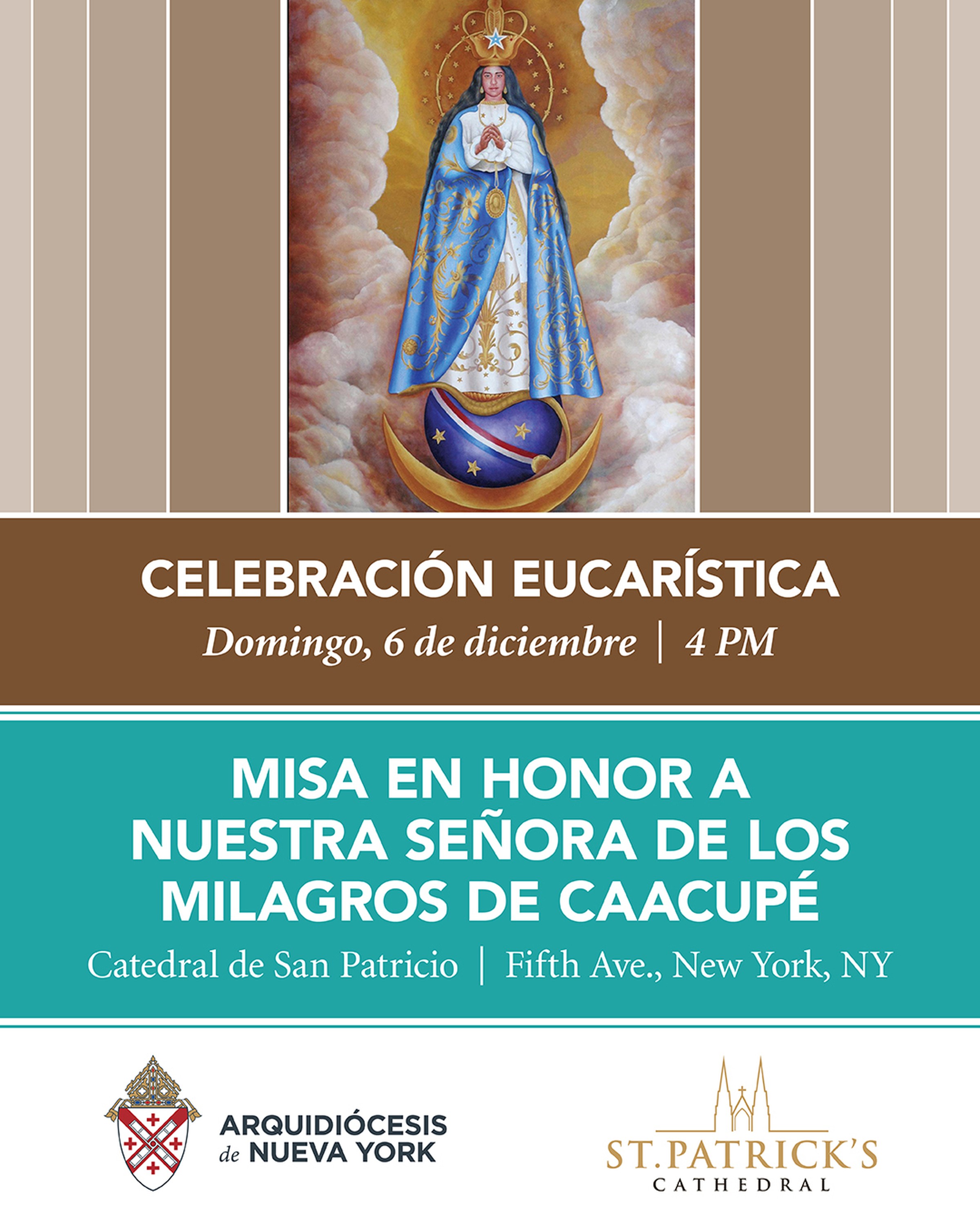 Our Lady of Caacupe Mass | Misa en honor a Nuestra Señora de Caacupe