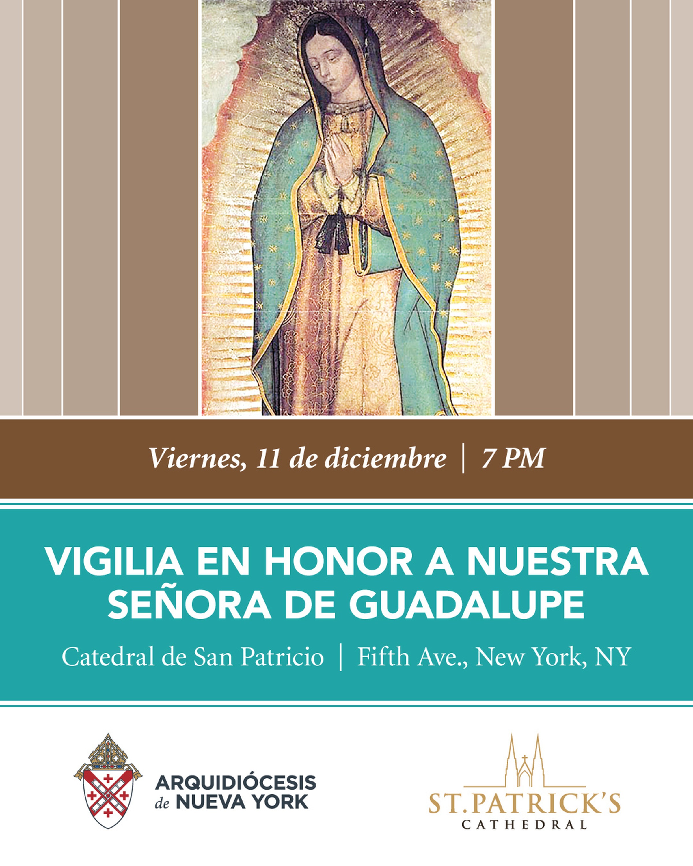Our Lady of Guadalupe Vigil | Vigilia en honor a Nuestra Señora de Guadalupe