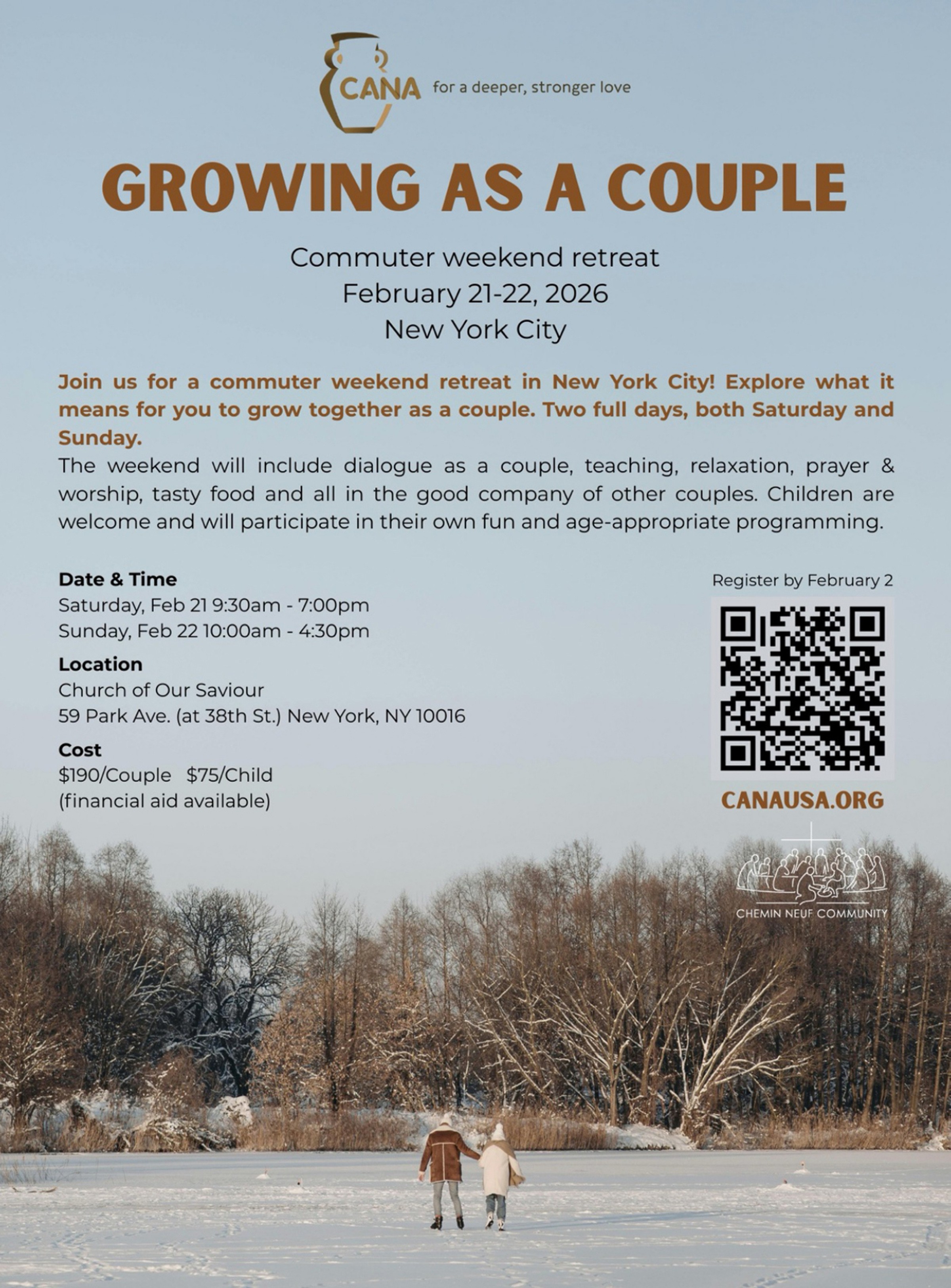 Growing as a Couple – Cana Commuter Retreat