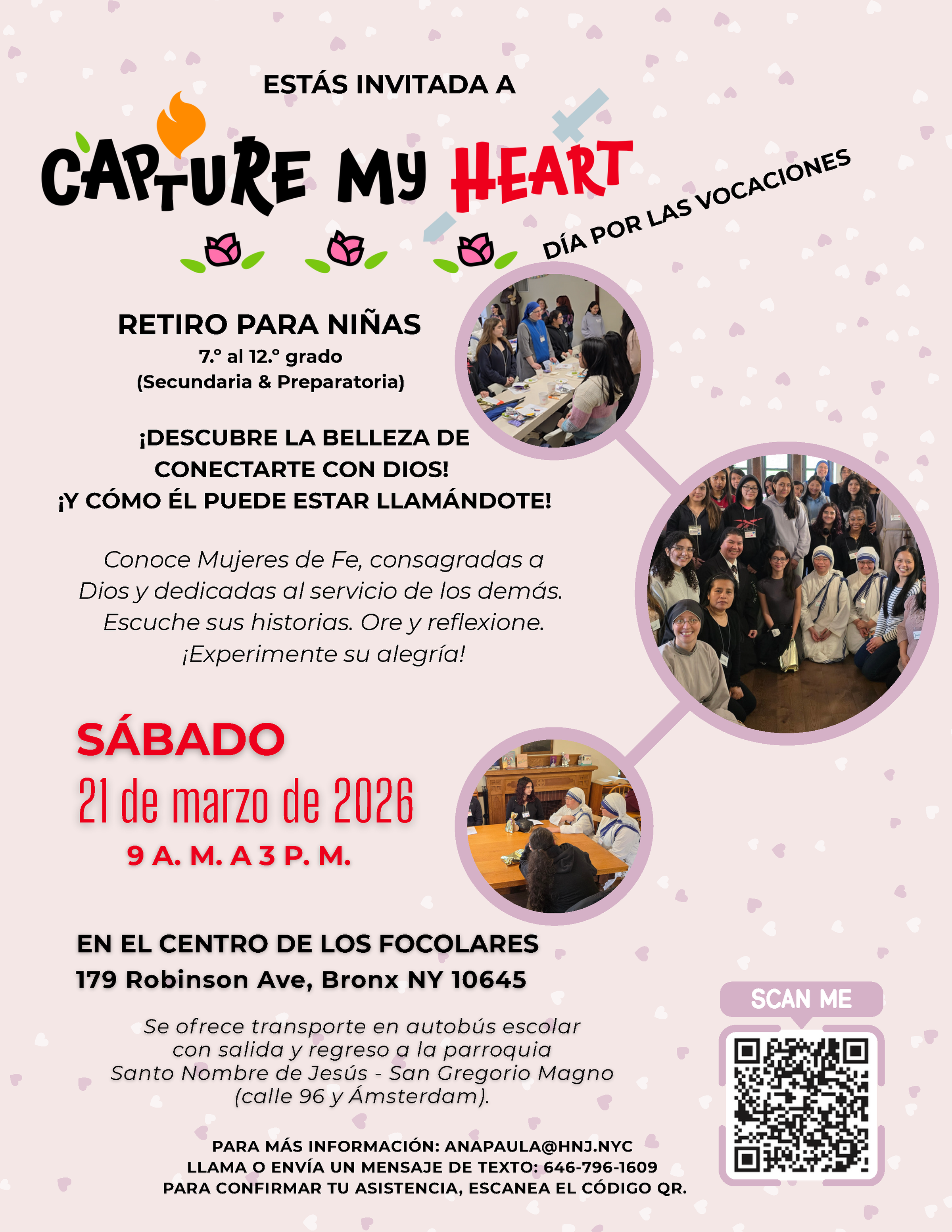 Capture My Heart – Día por las Vocaciones