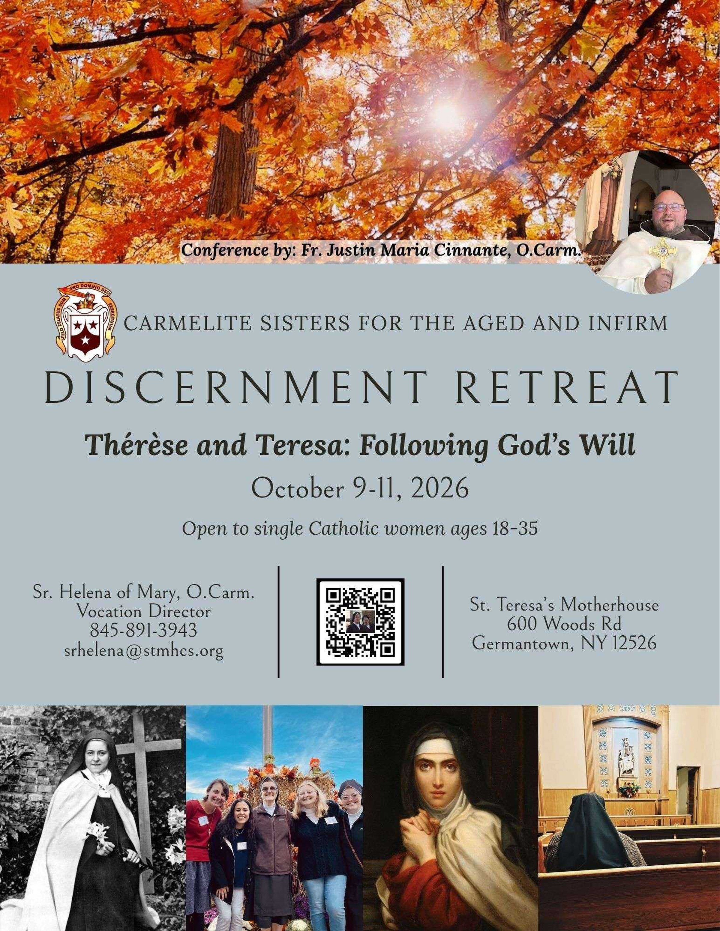 Carmelite Sisters Discernment Retreat