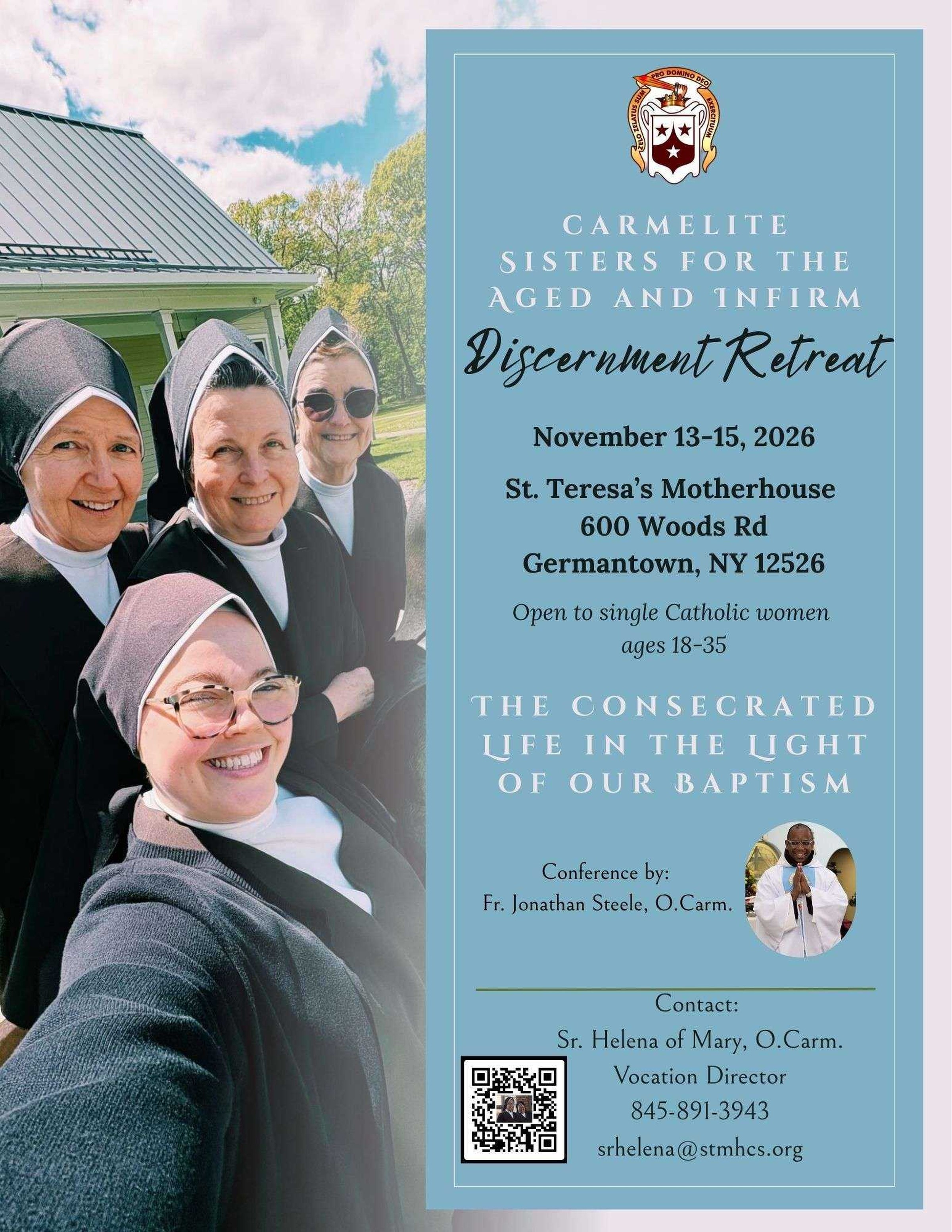 Carmelite Sisters Discernment Retreat
