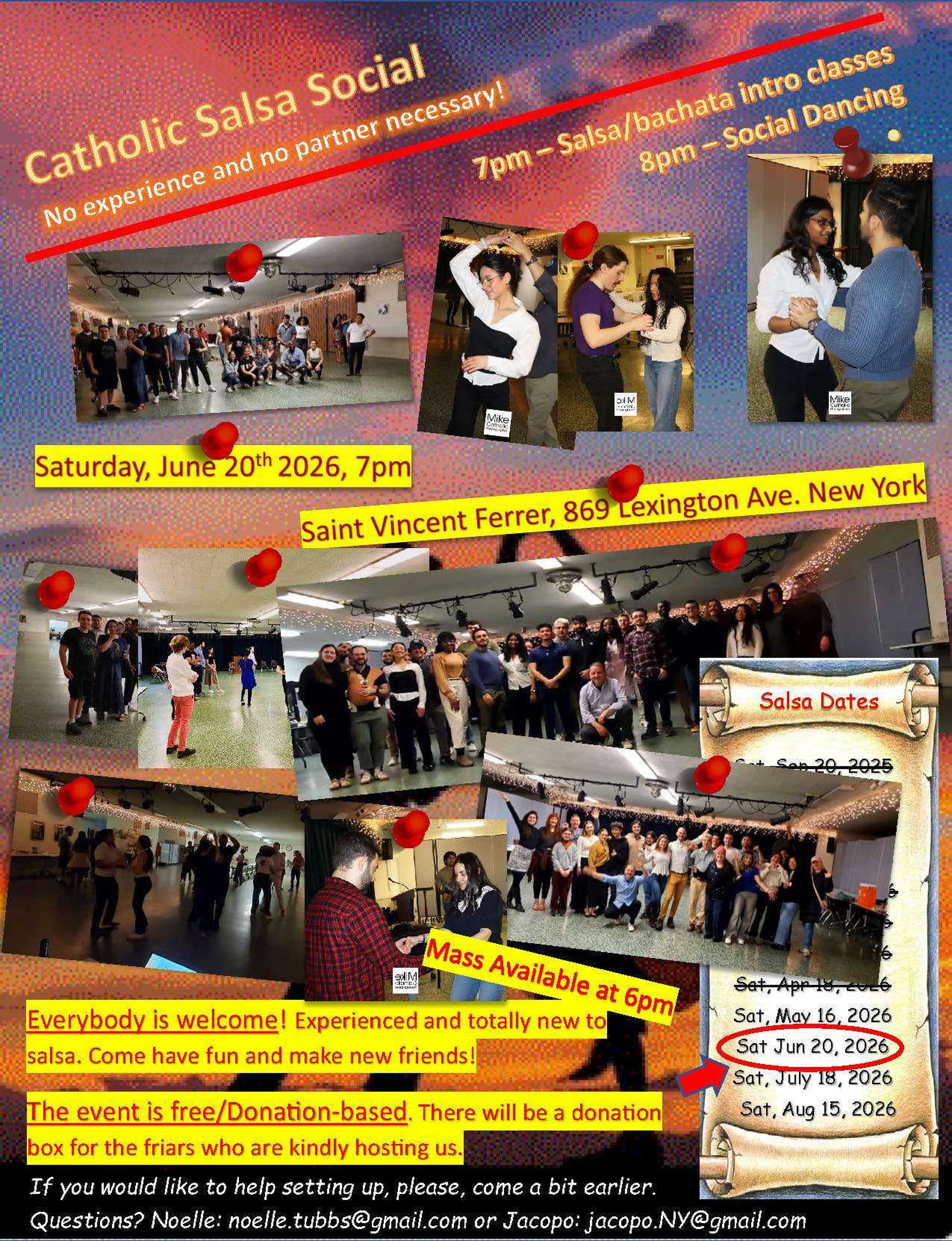 Catholic Salsa Social