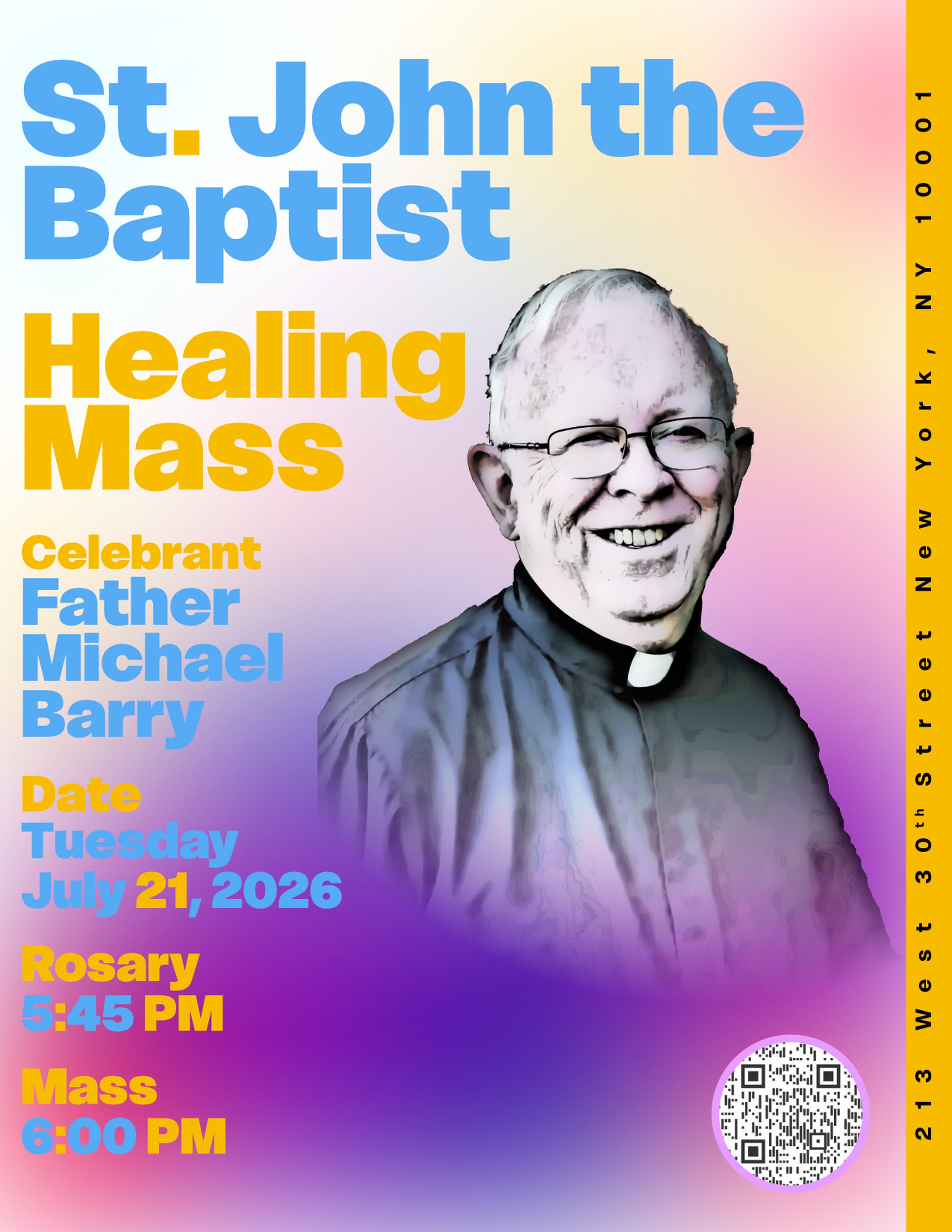 Christ-in-the-City - Charismatic Healing Mass at St. John the Baptist Catholic Church NYC