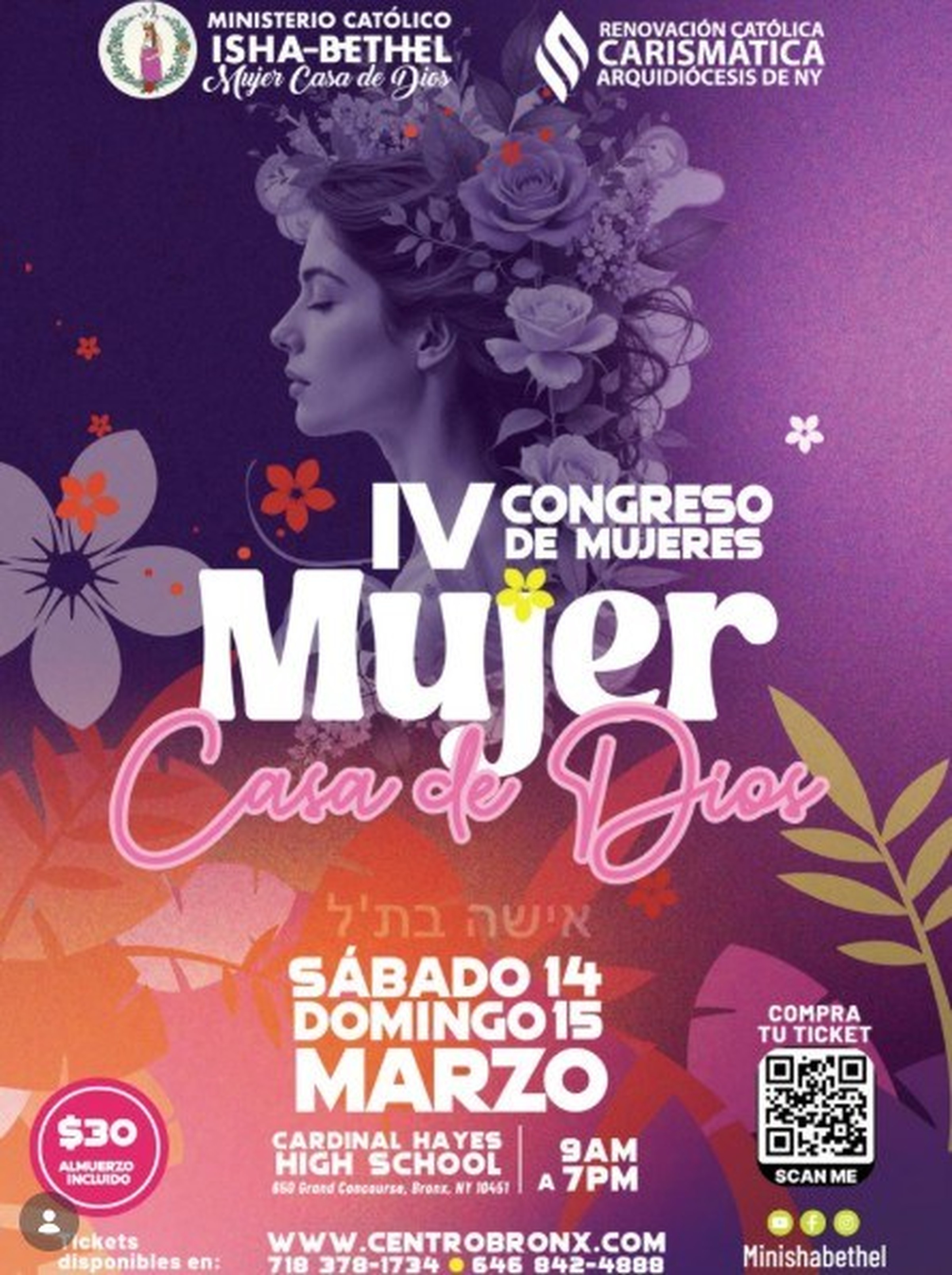 Congreso de Mujeres 2026 - Mujer Casa de Dios