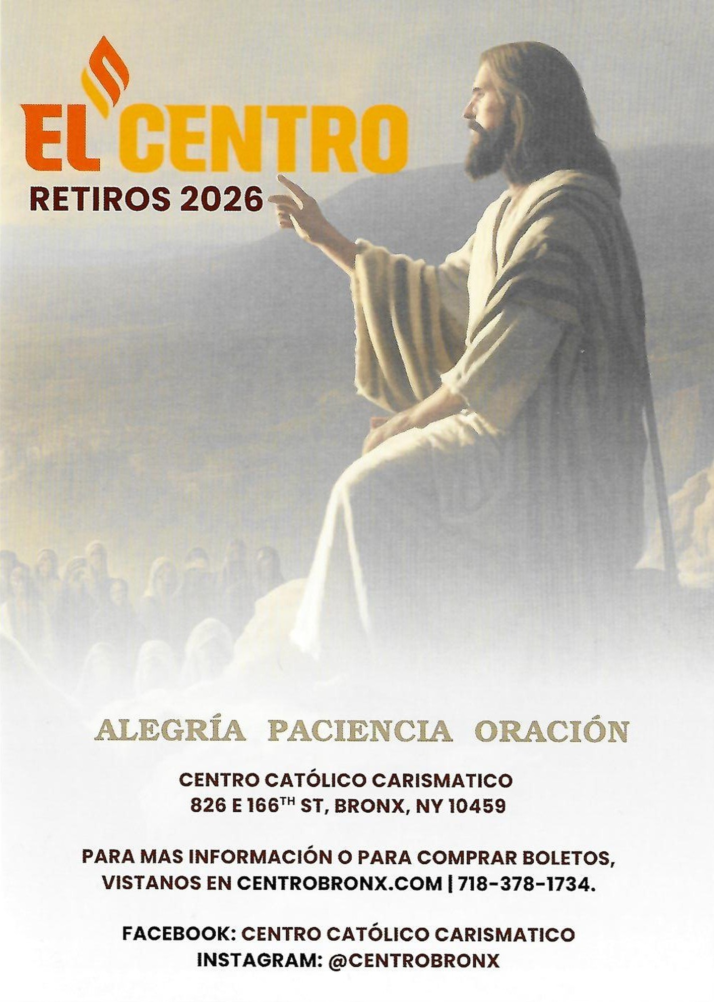 El Centro Retiros 2026