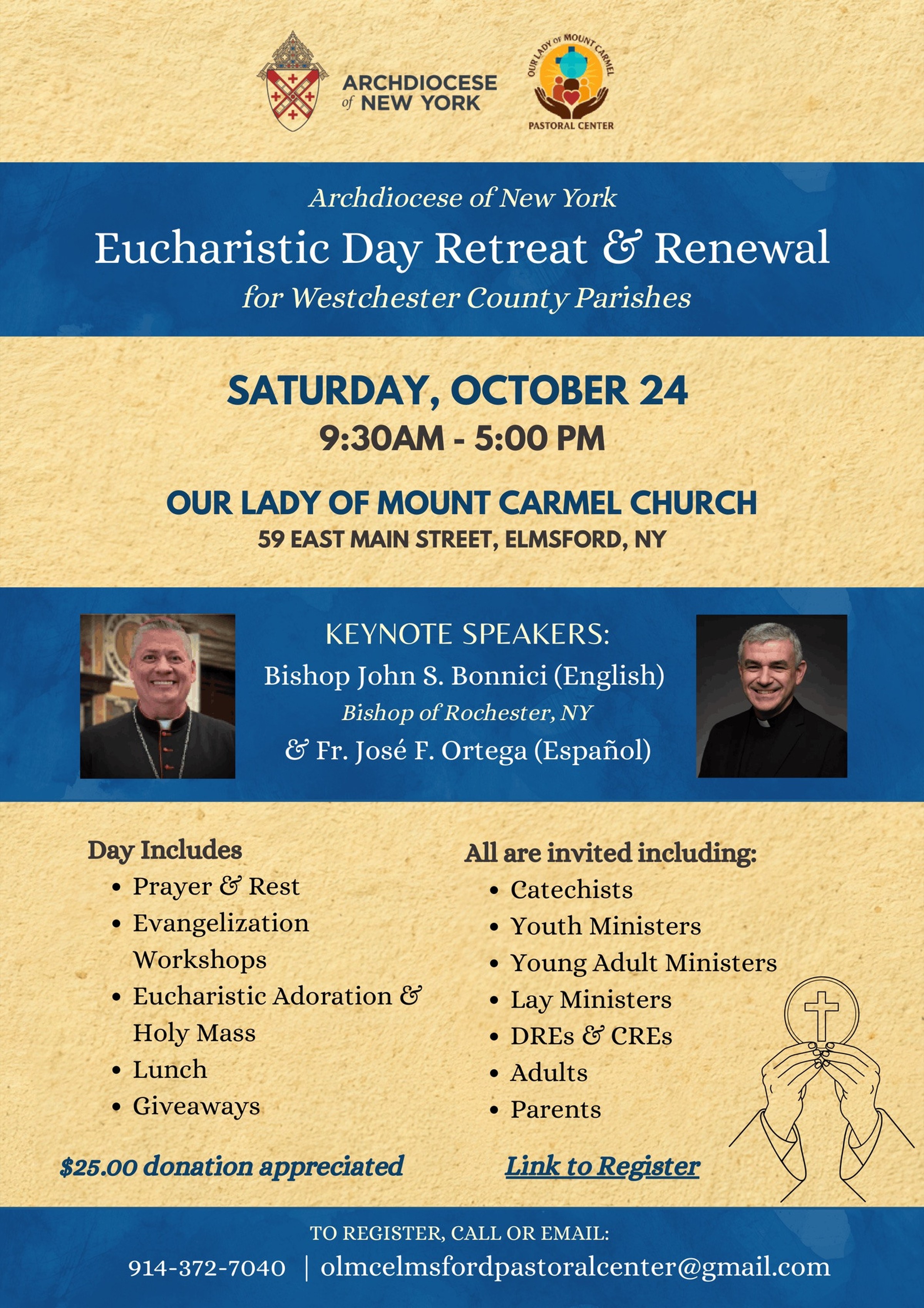 Eucharistic Day Retreat & Renewal