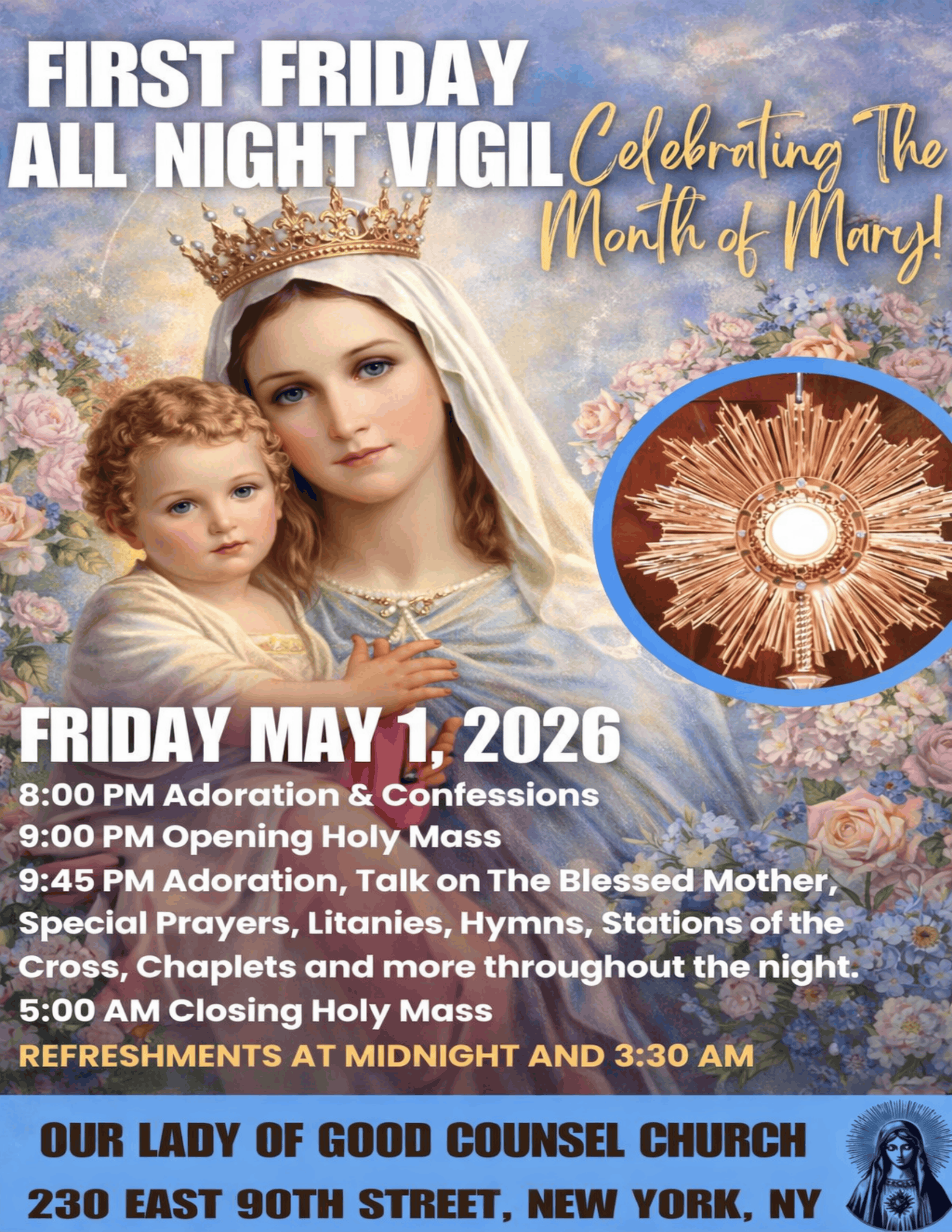 First Friday All Night Vigil