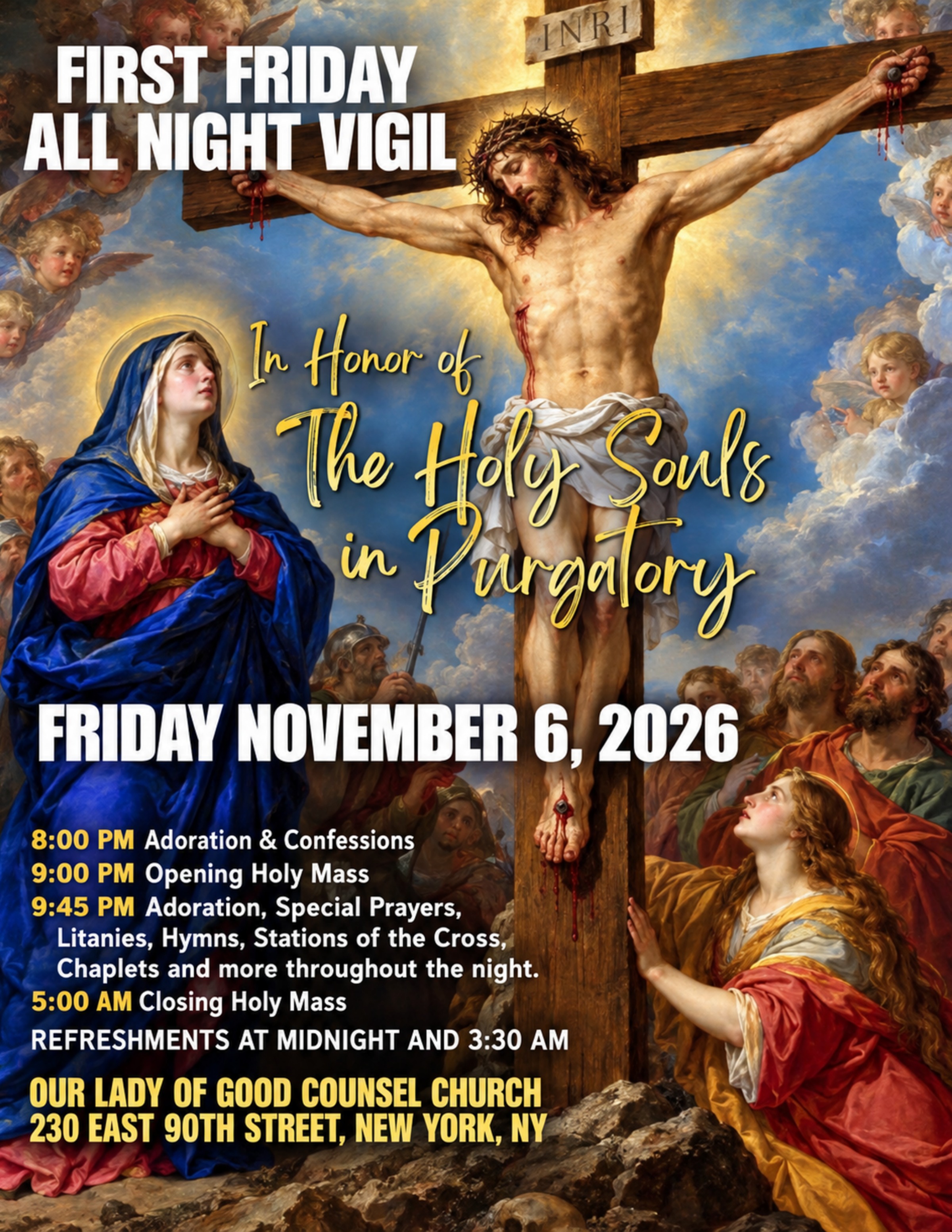 November First Friday All Night Vigil