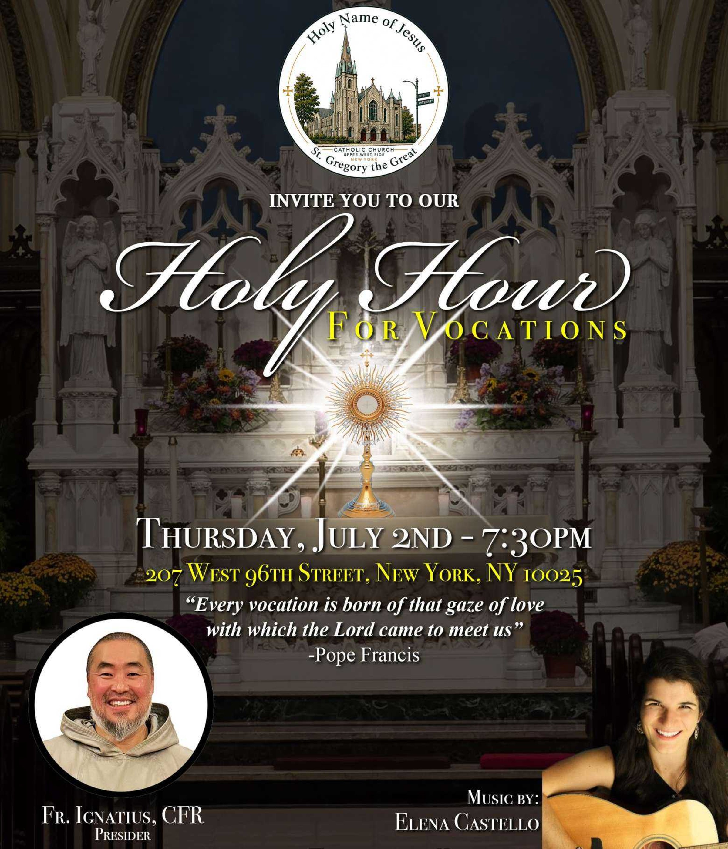 Holy Hour for Vocations