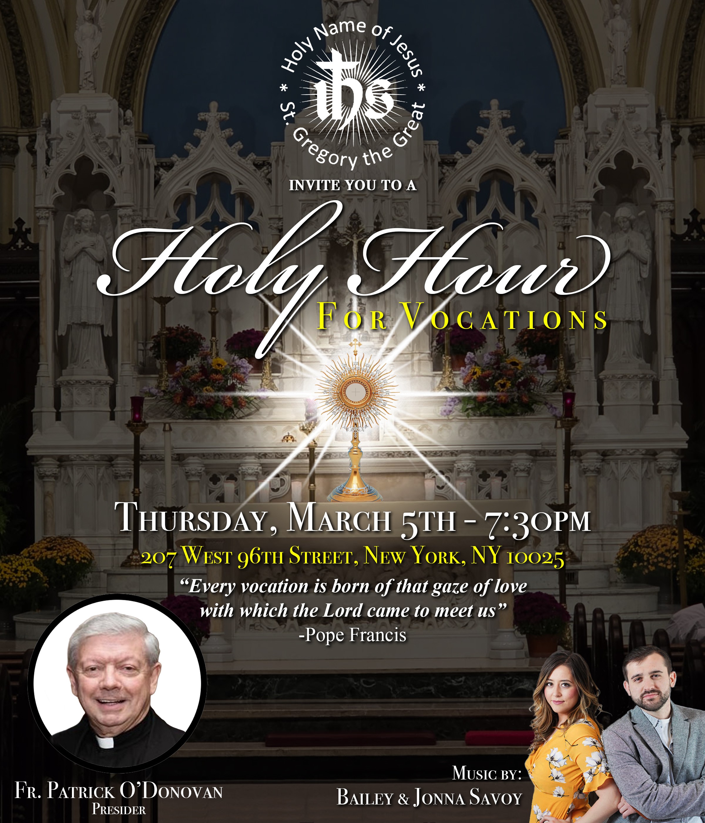 Holy Hour for Vocations | Hora Santa Por Las Vocaciones