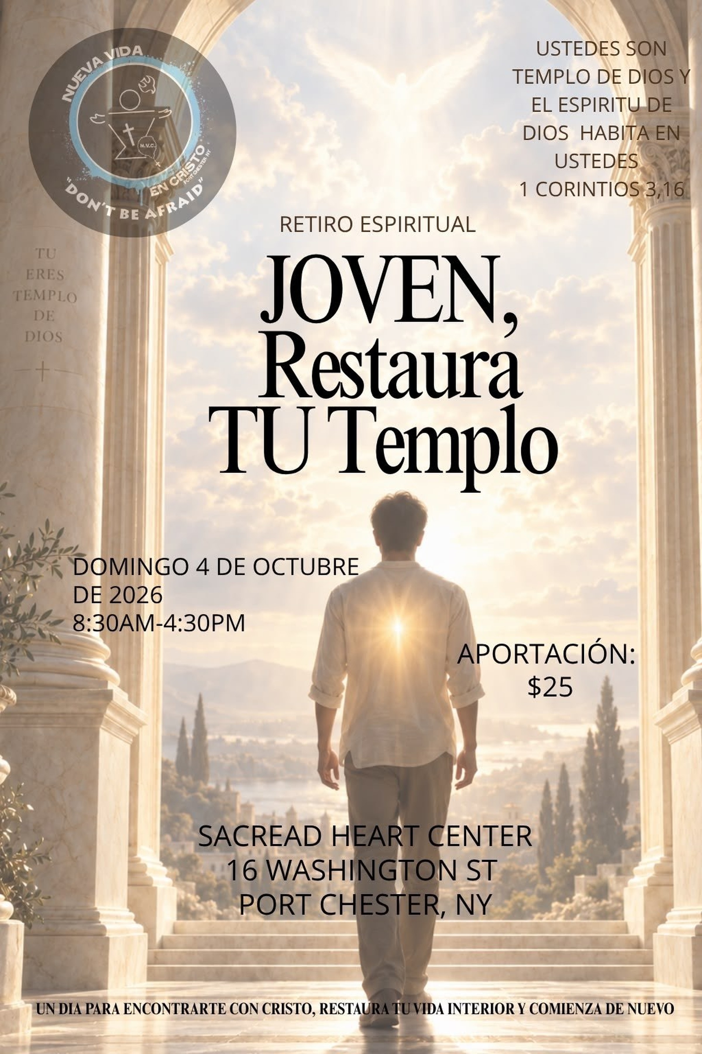 Joven, Restaura Tu Templo - Spanish Language Young Adult Spiritual Retreat