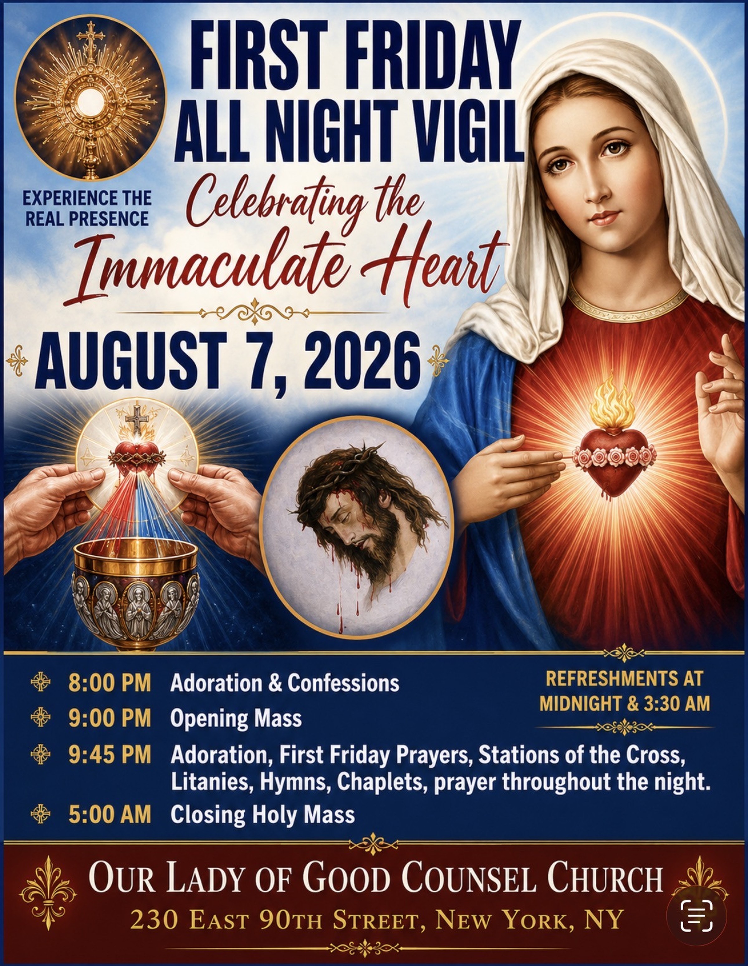 July First Friday All Night Vigil
