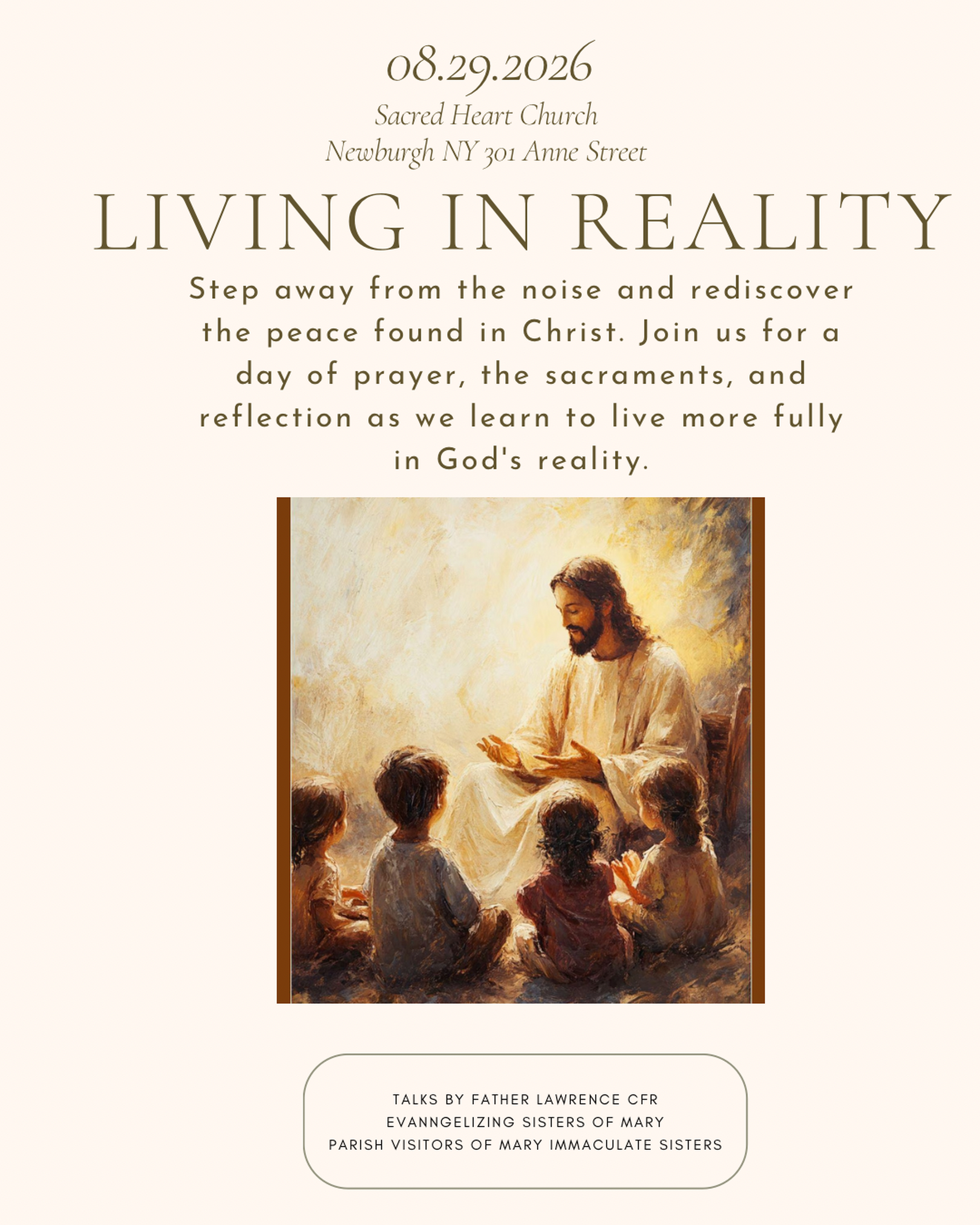Living In Reality Young Adult Retreat