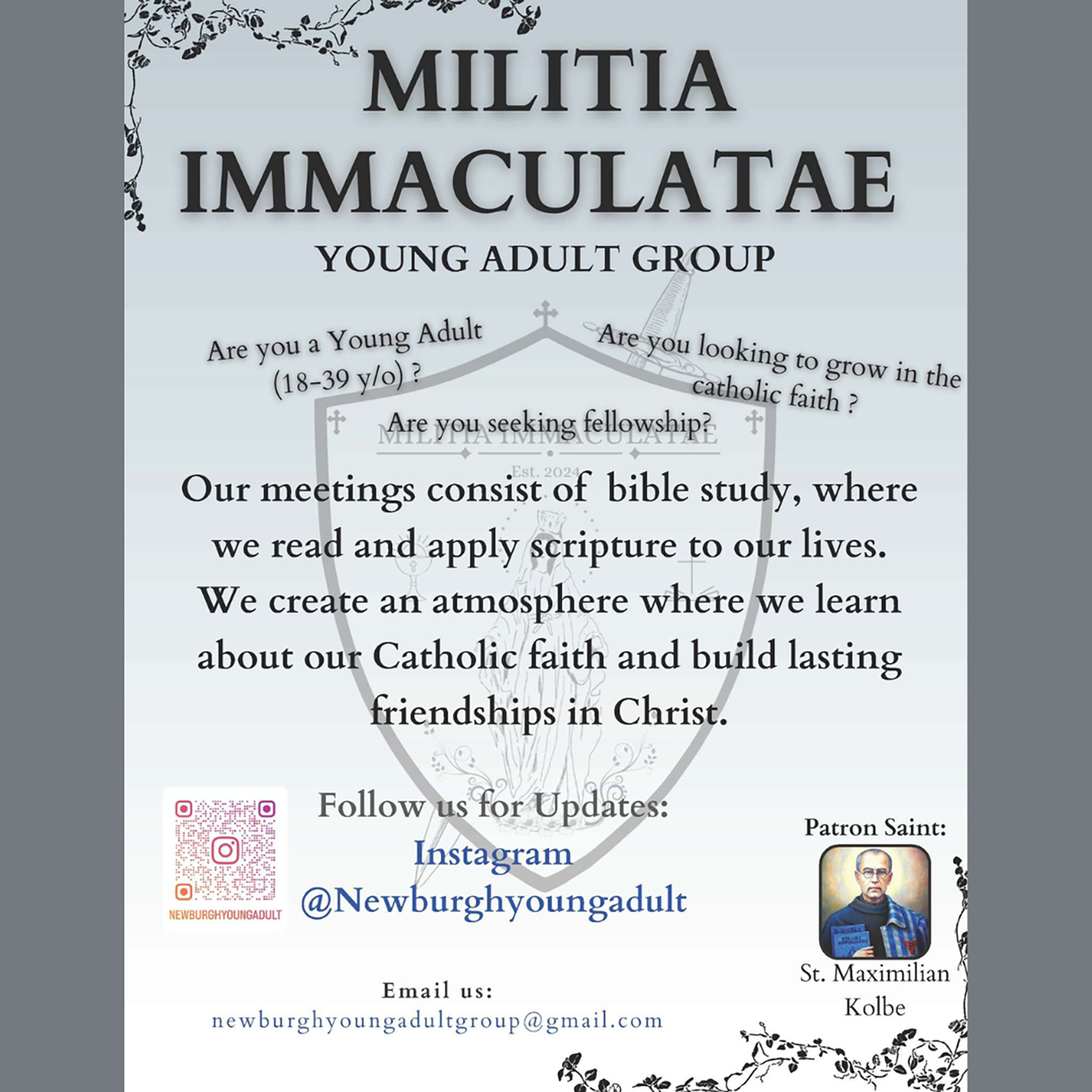 Militia Immaculatae – Young Adult Group