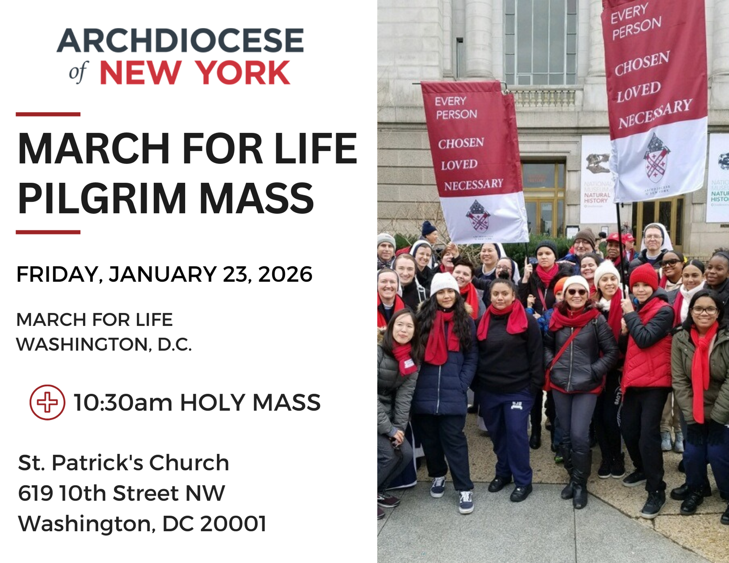 NY Pilgrim Mass 2026