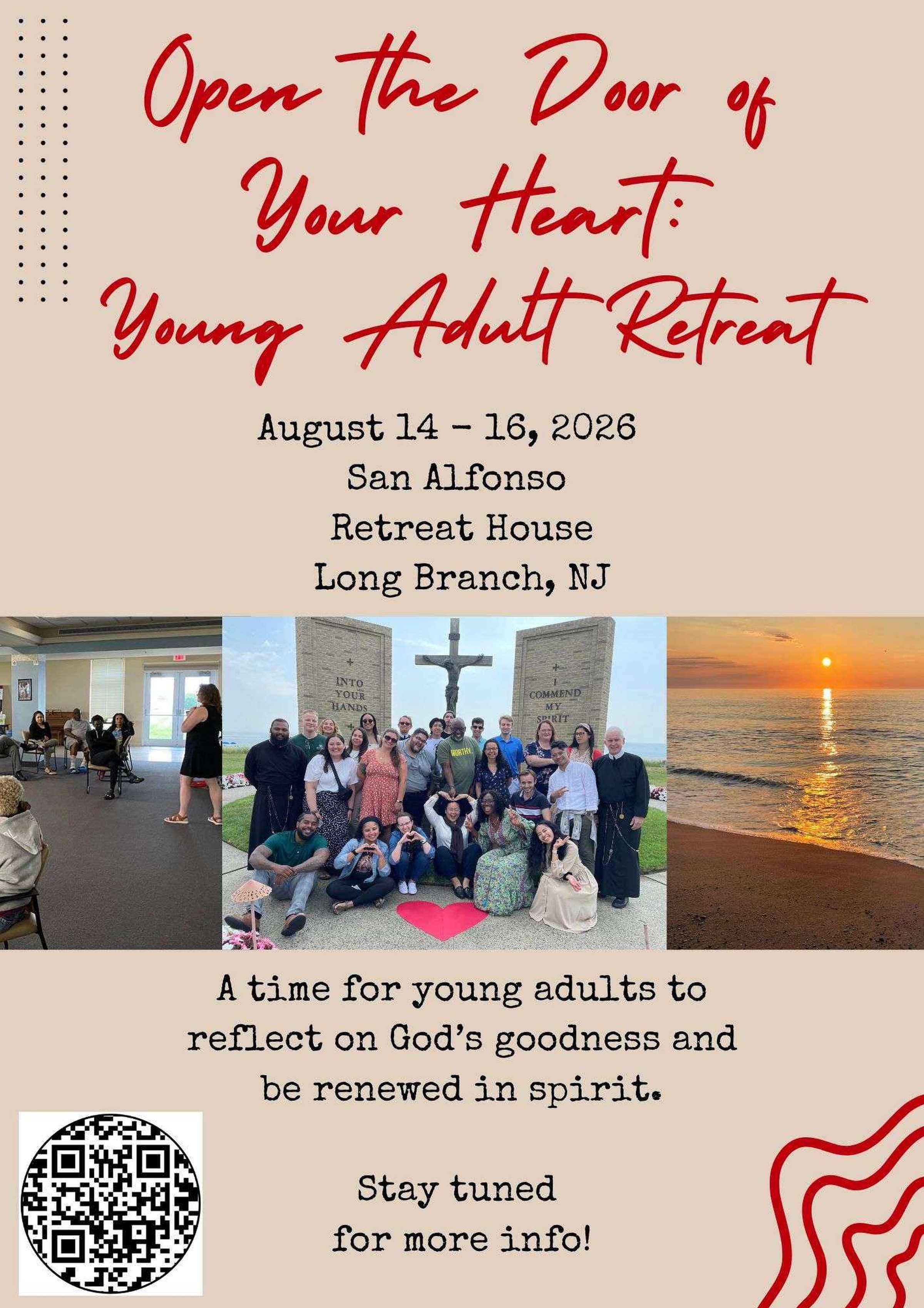 Open The Door of Your Heart: Young Adult Retreat