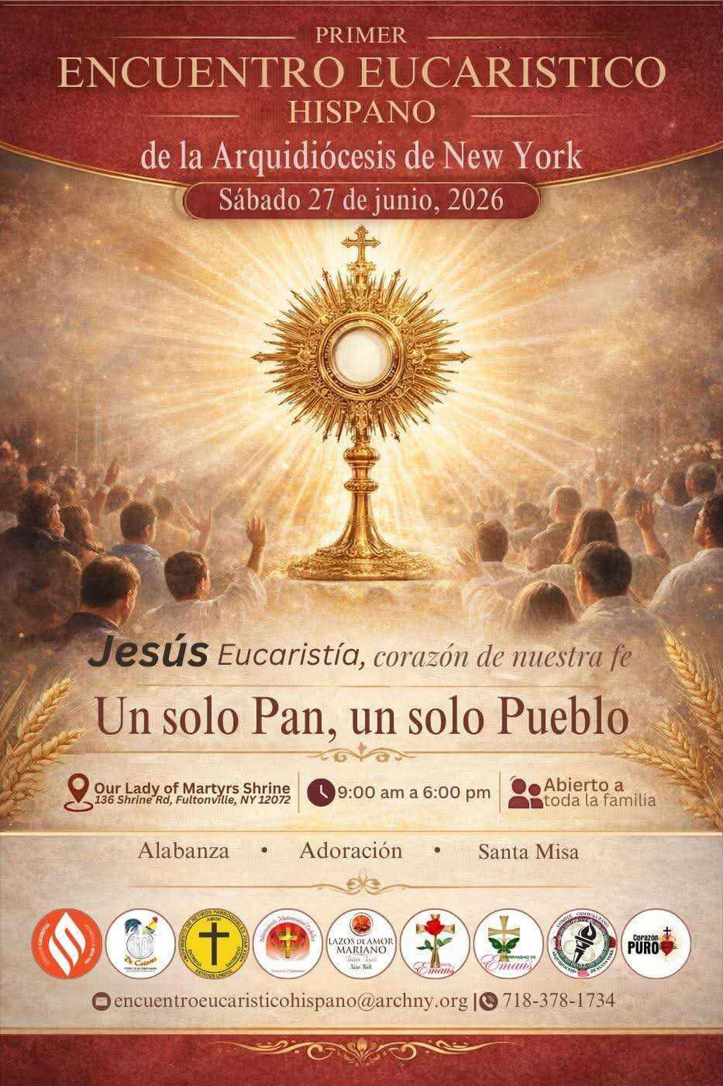 Primer Encuentro Eucarístico Hispano de la Arquidiócesis de New York