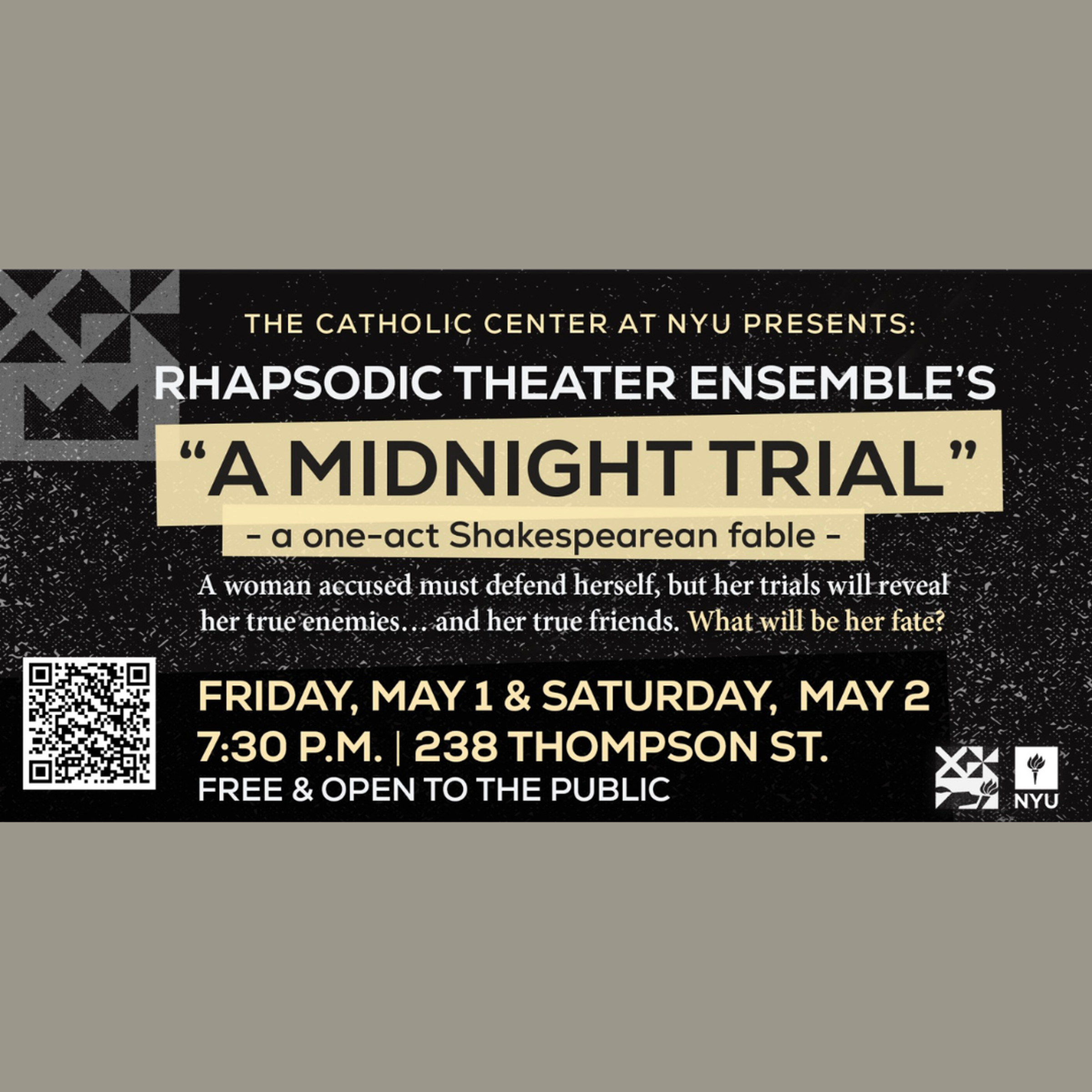 Rhapsodic Theater Ensemble's - "A Midnight Trail"