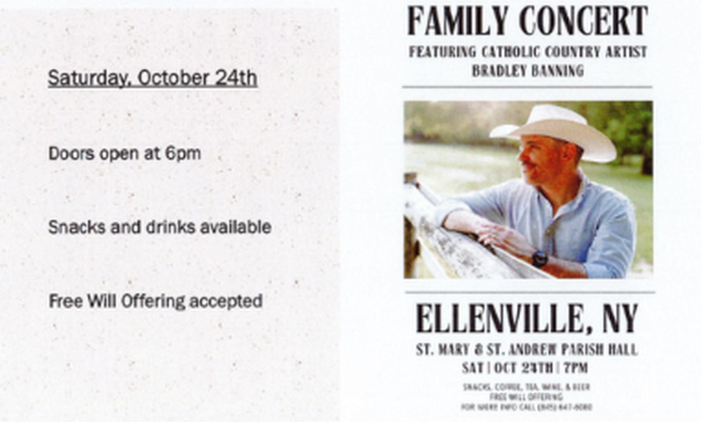 Family Concert | St. Mary & St. Andrew's Church