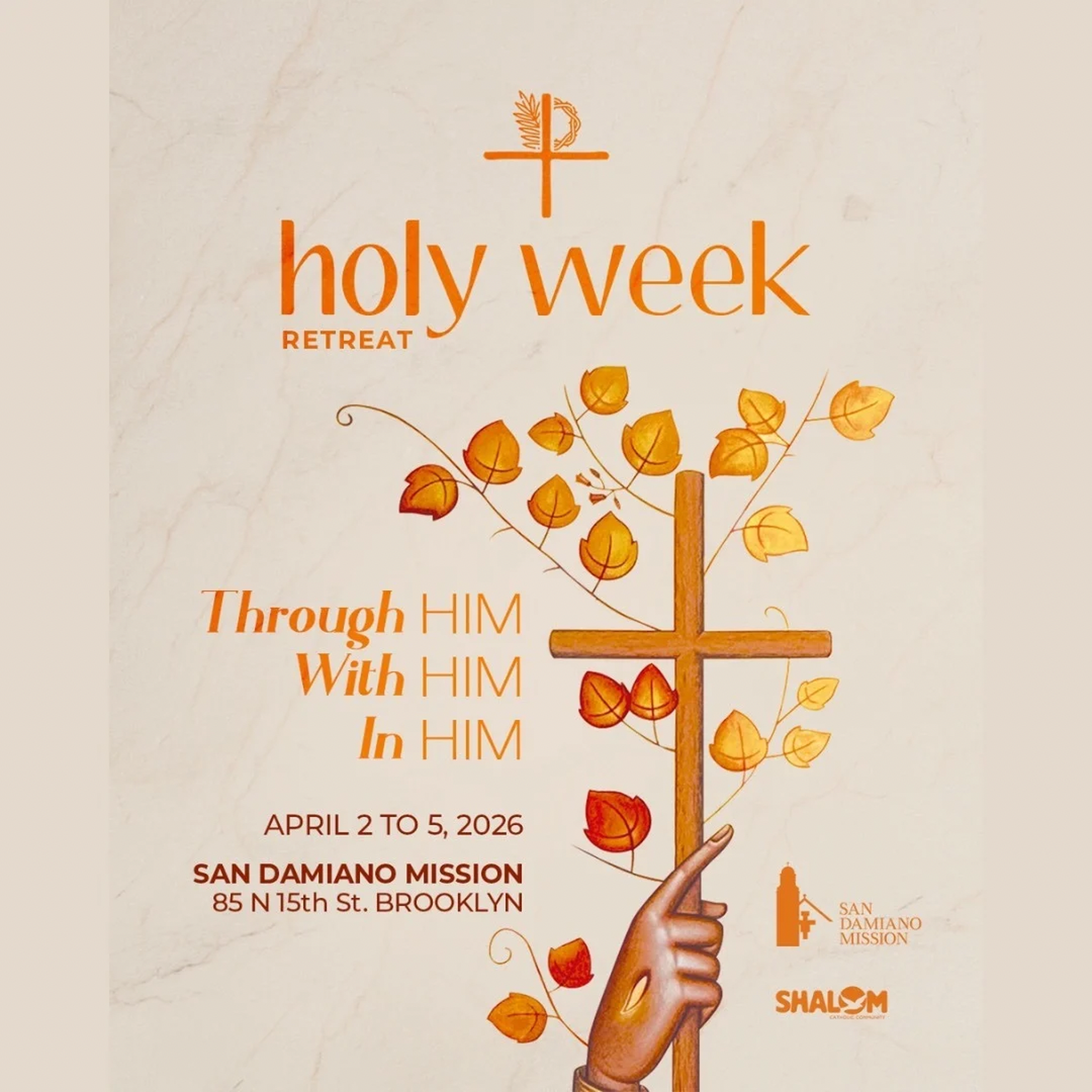 Shalom Community - Through Him, With Him & In Him