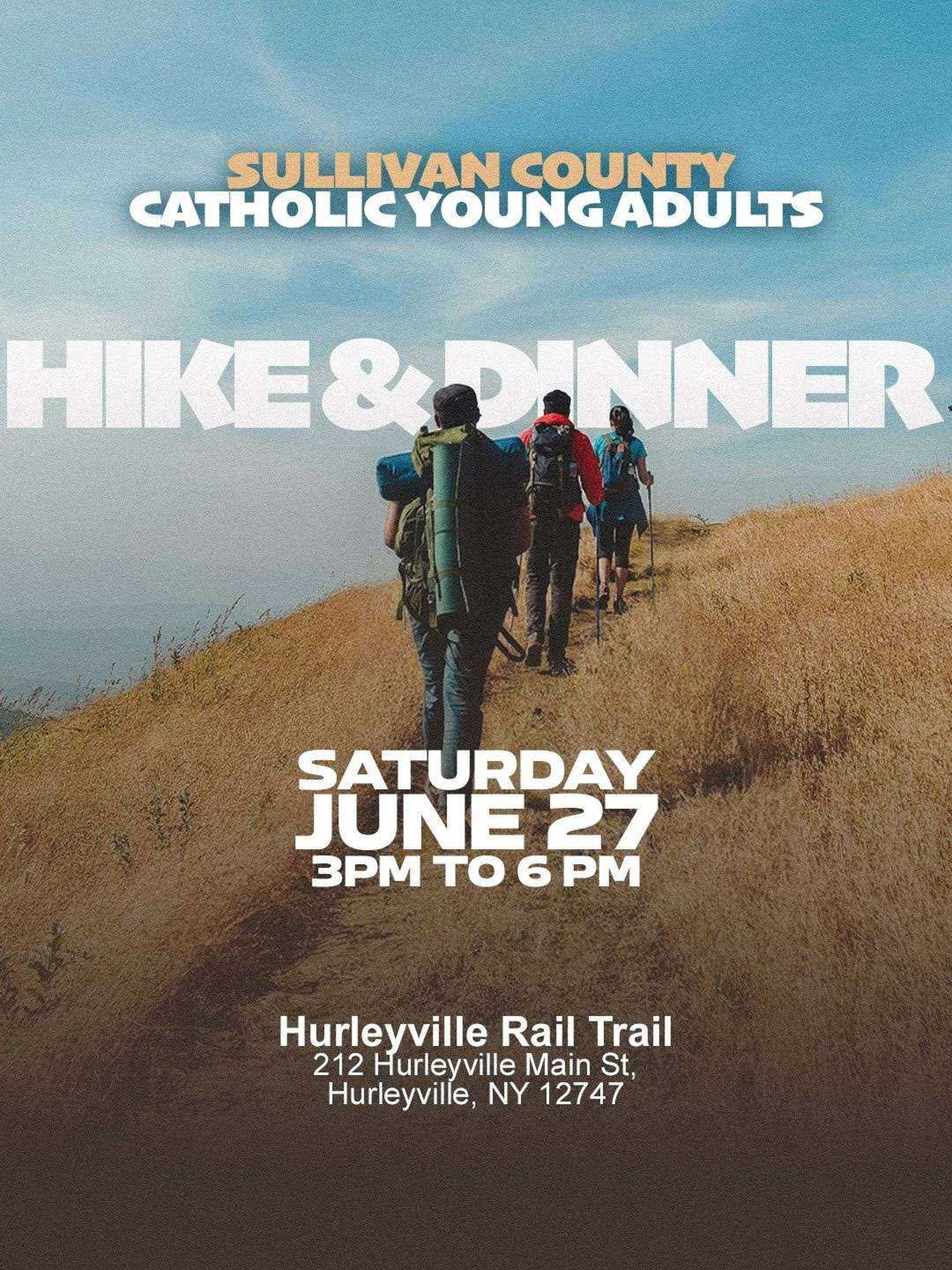 Sullivan County Catholic Young Adults - Hike & Dinner