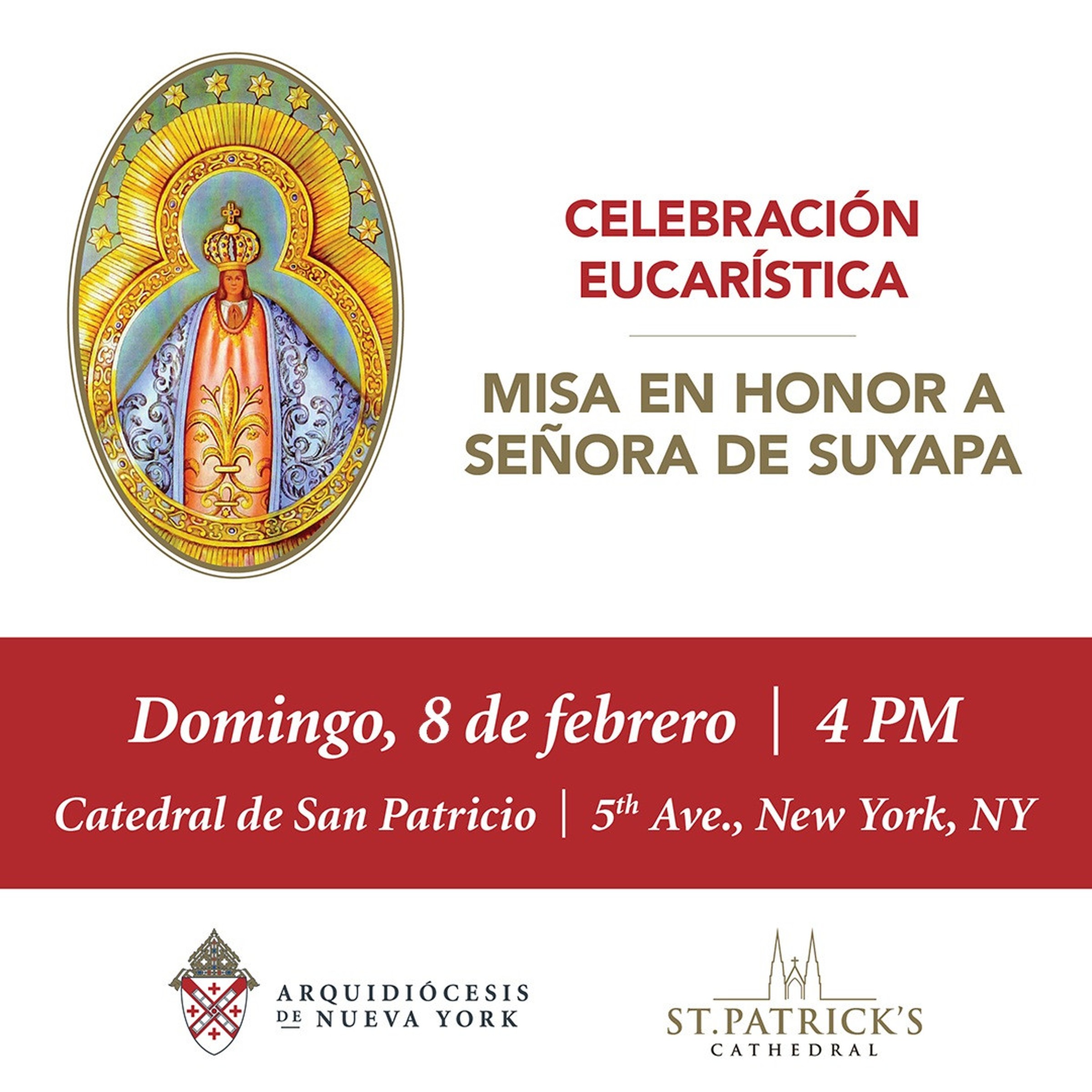 Misa en Honor a Nuestra Señora de Suyapa