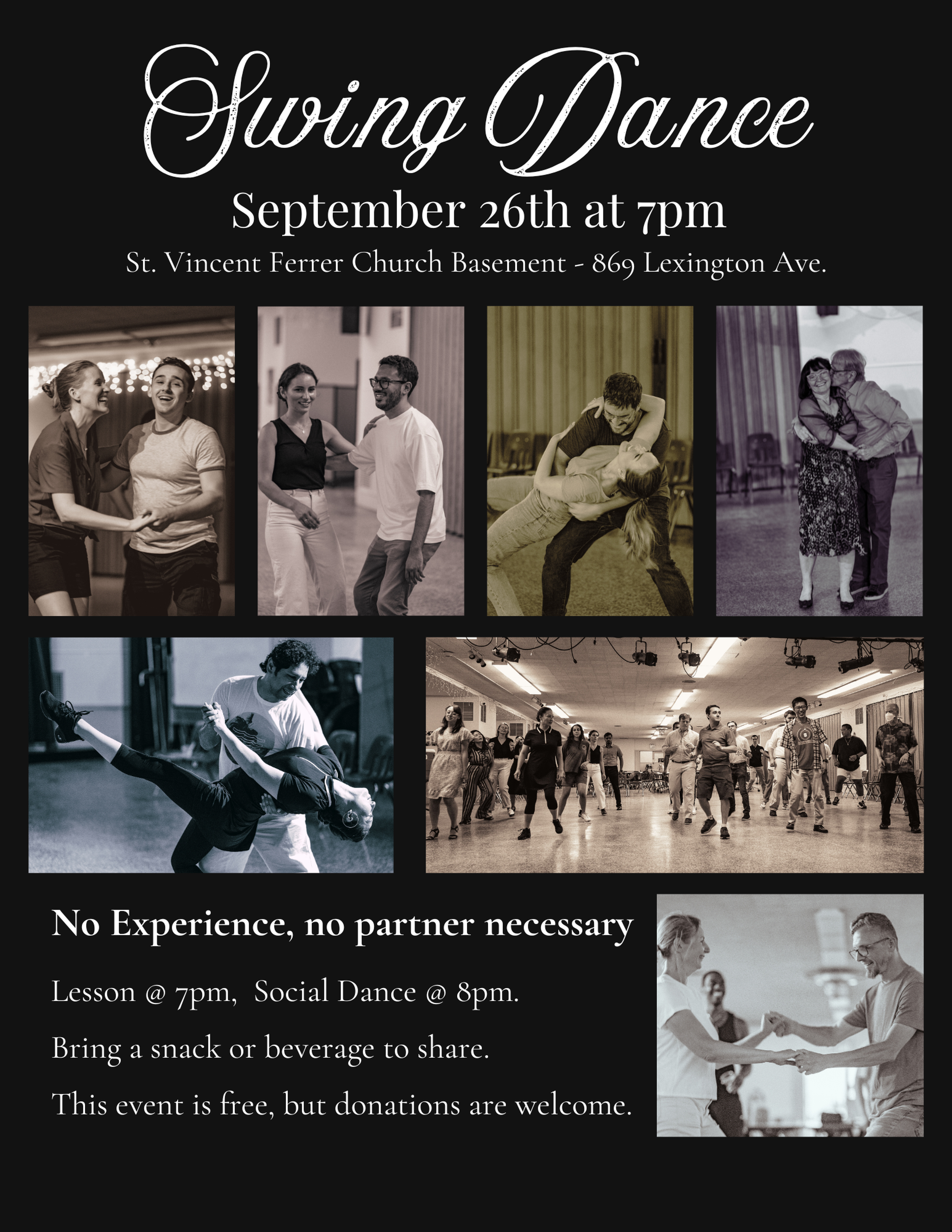 Swing Dance - St. Vincent Ferrer Church