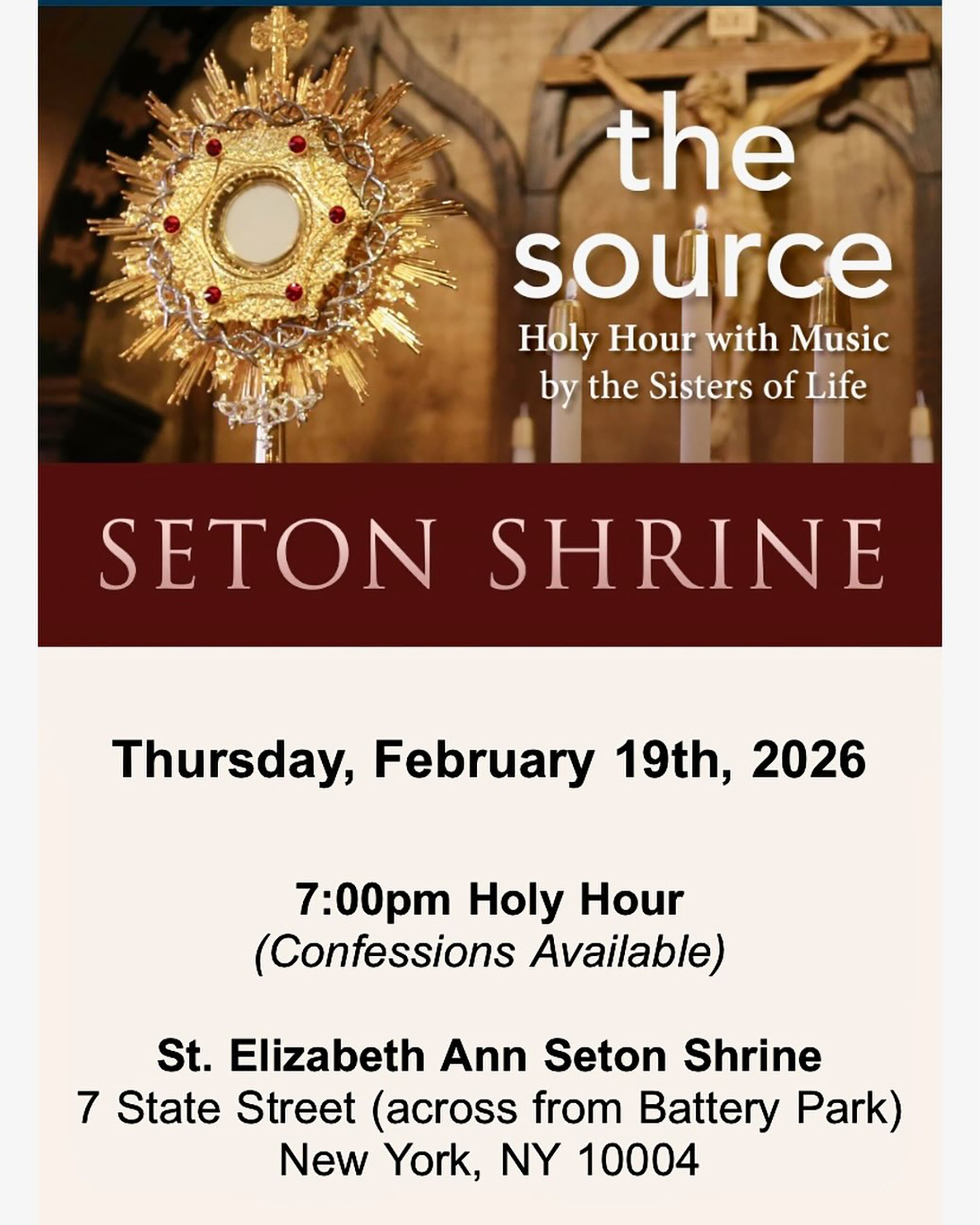 The Source – Holy Hour with Music