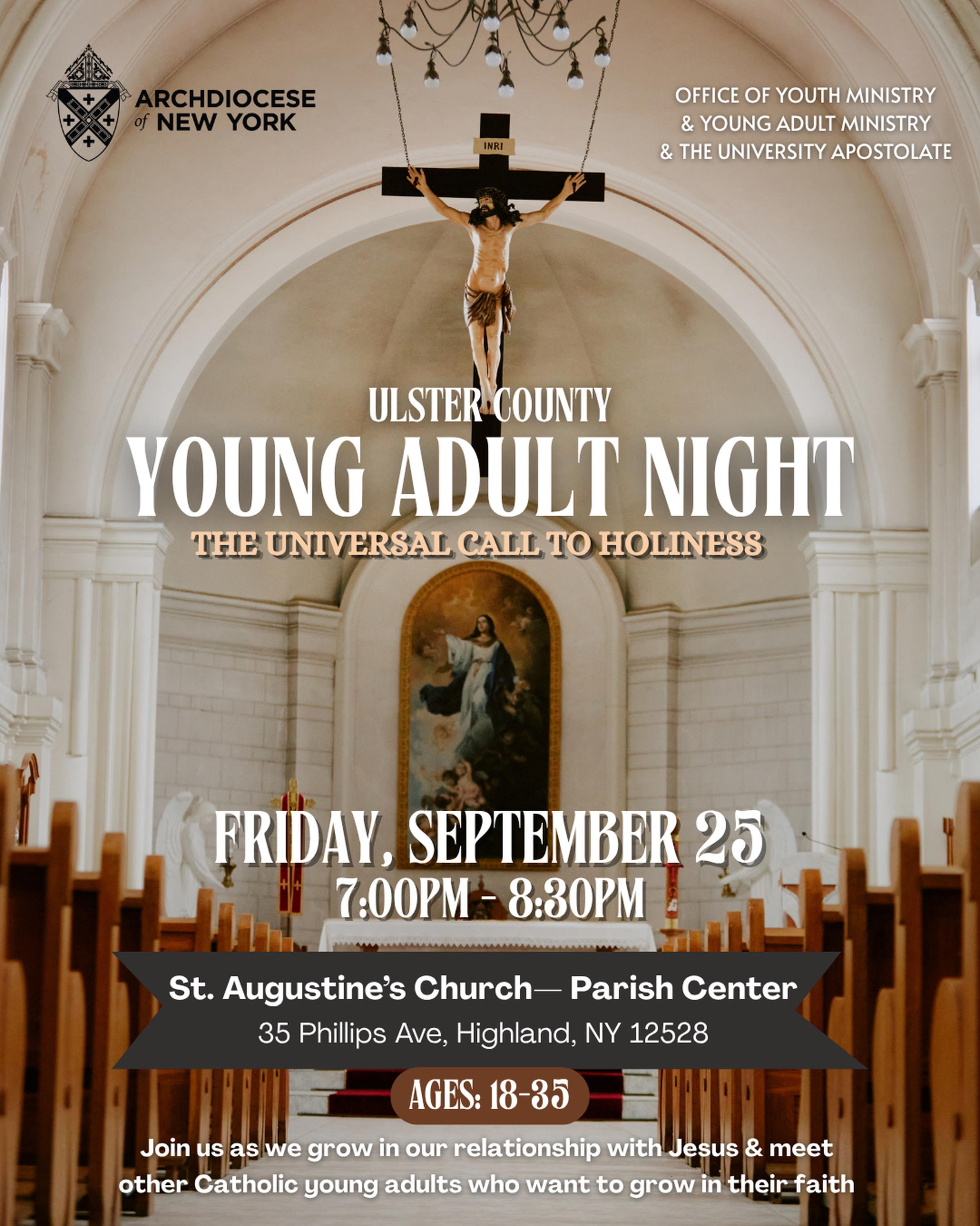 Young Adult Night | The Universal Call to Holiness