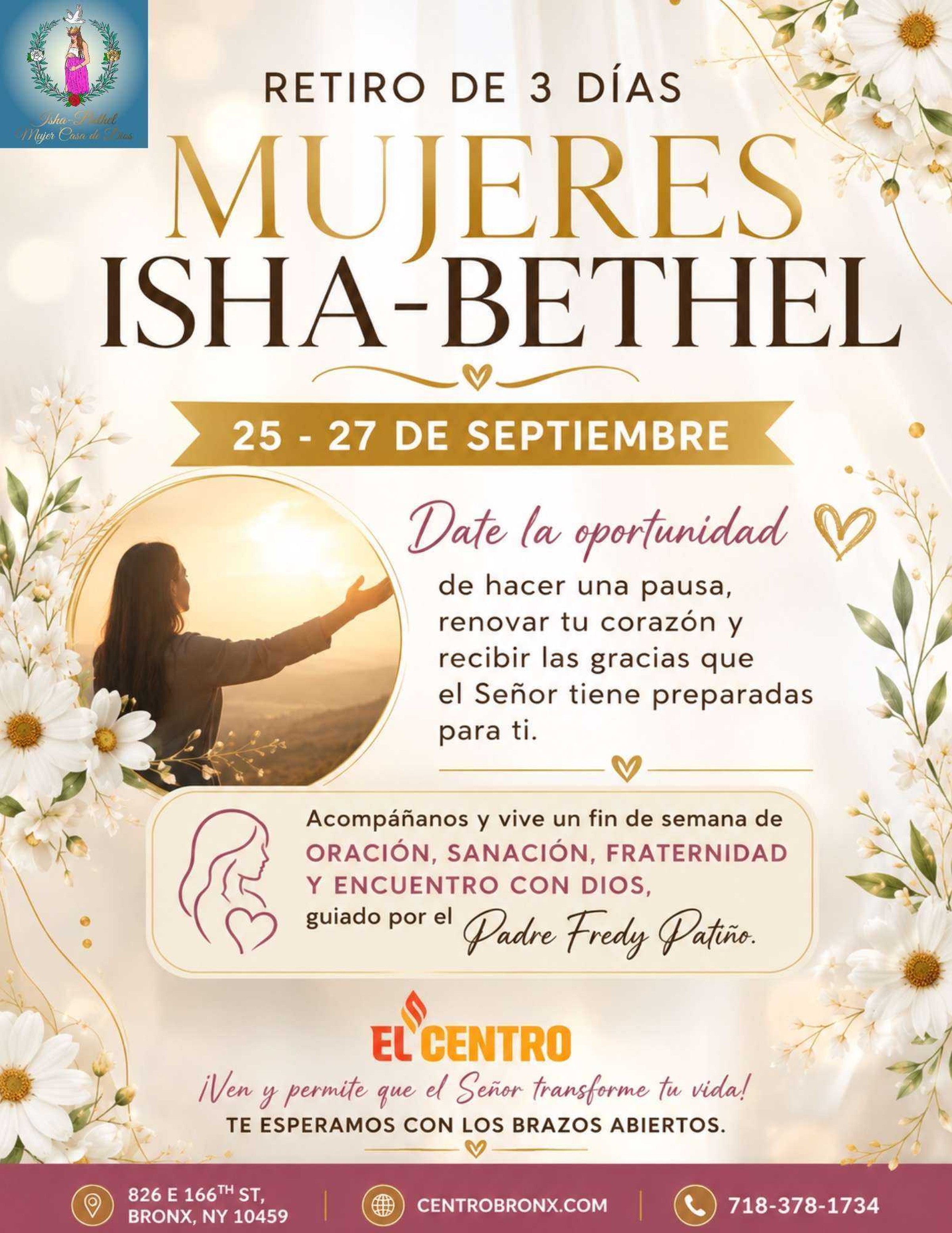3 Day Retreat for Women ISHA-BETHEL (Spanish Retreat)