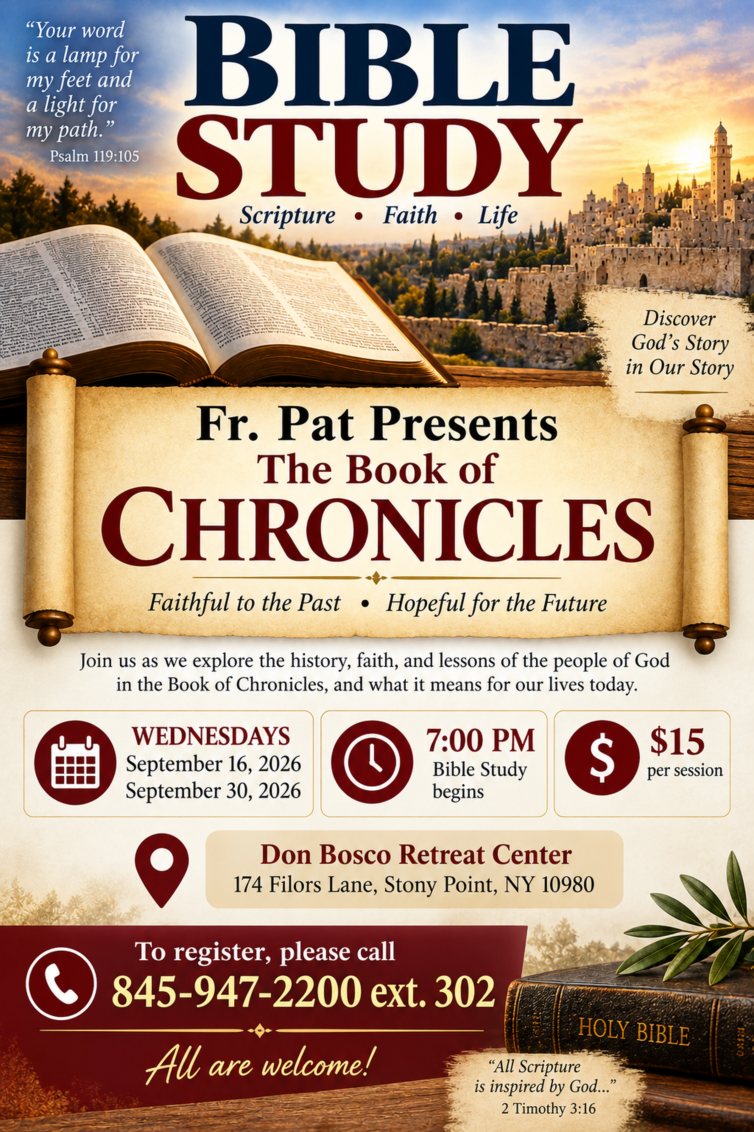 Bible Study - The Book of Chronicles