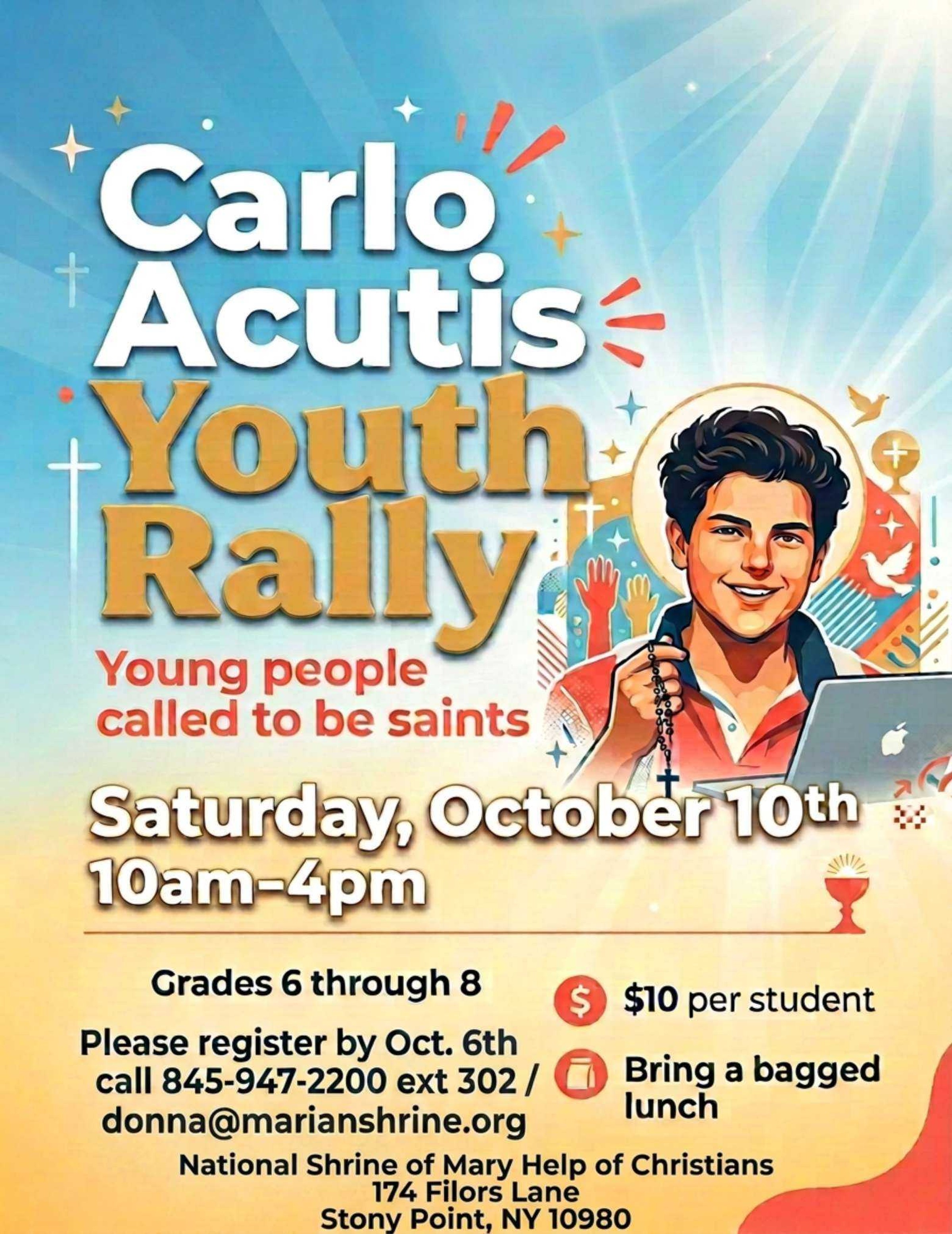 Carlo Acutis Youth Rally