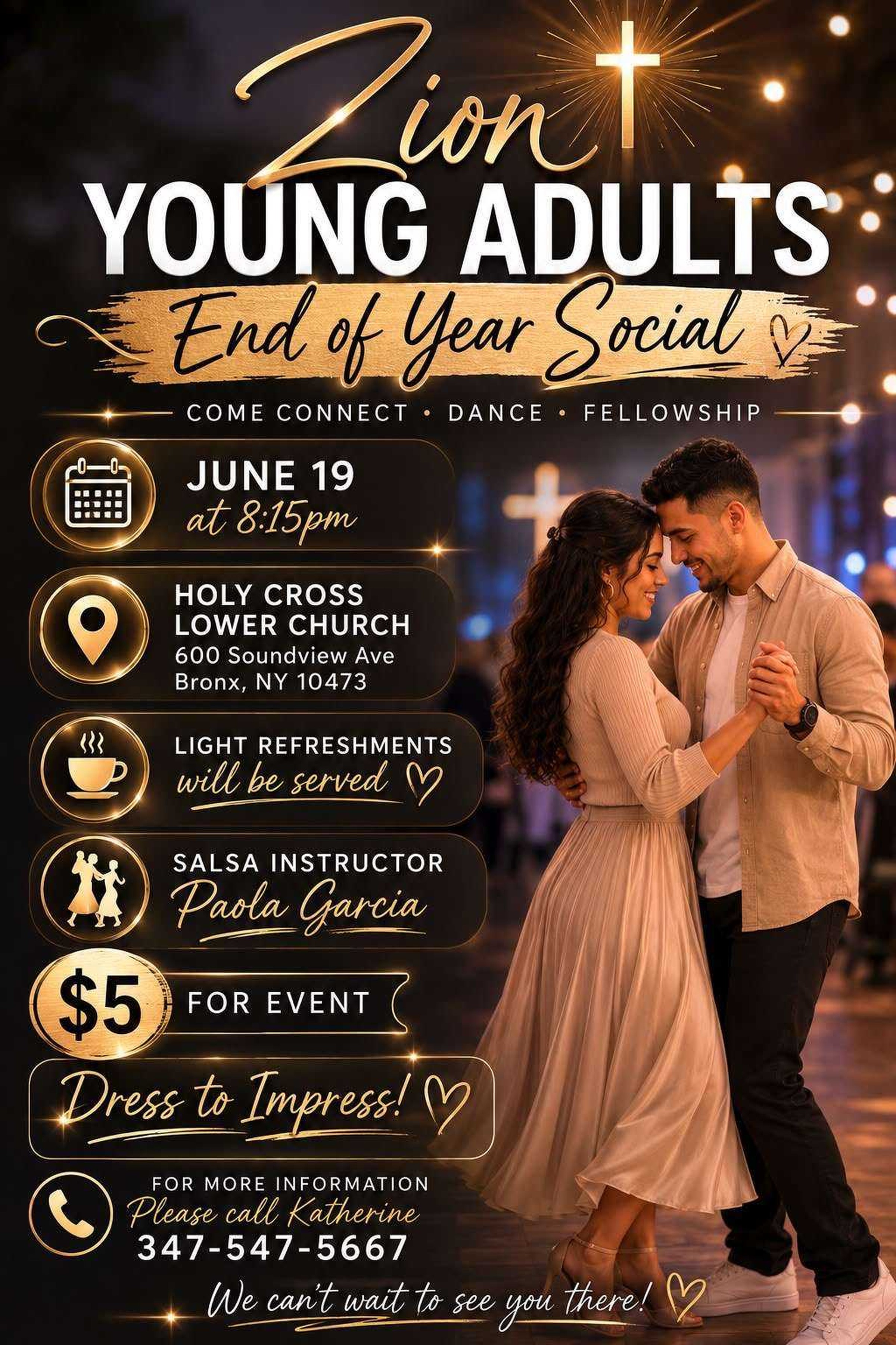 Zion Young Adults - End of Year Social
