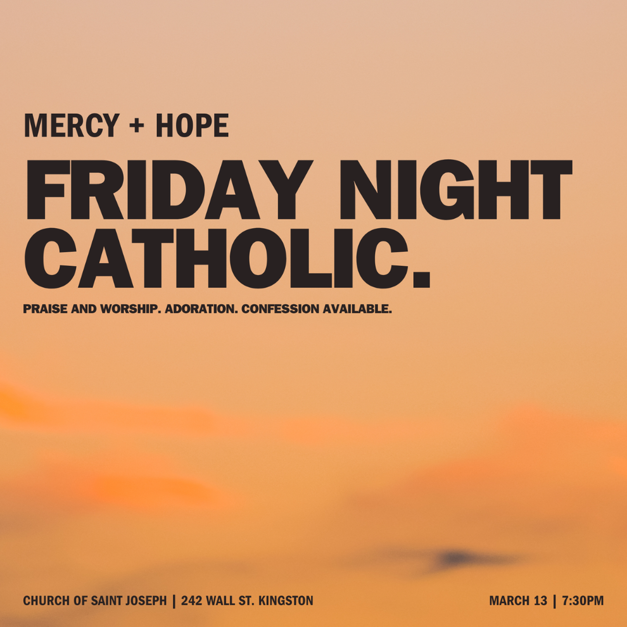 Friday Night Catholic