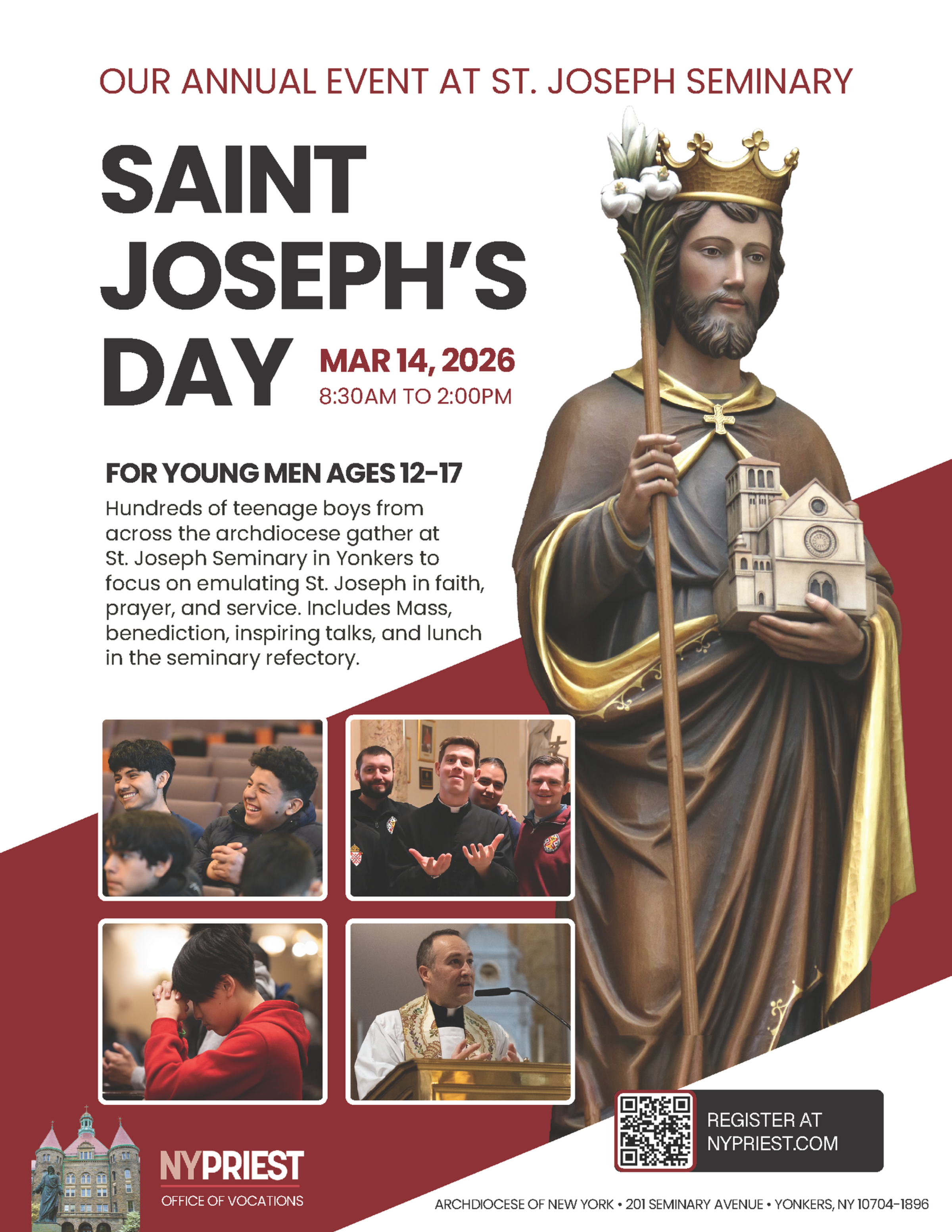 Saint Joseph's Day for Vocations