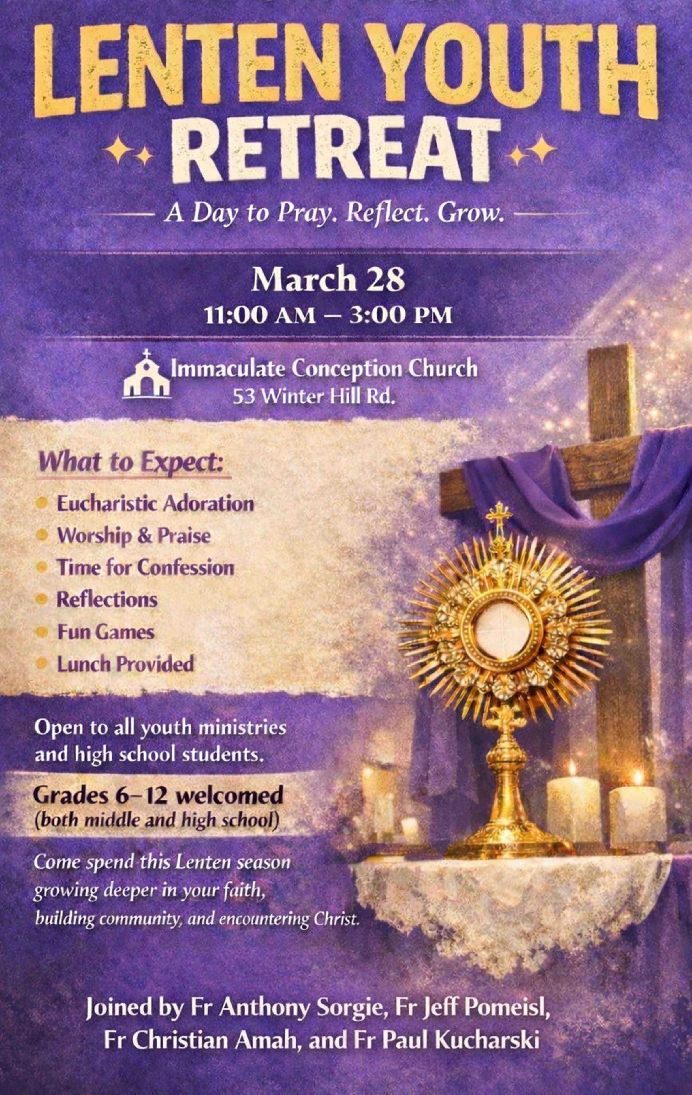 Lenten Youth Retreat