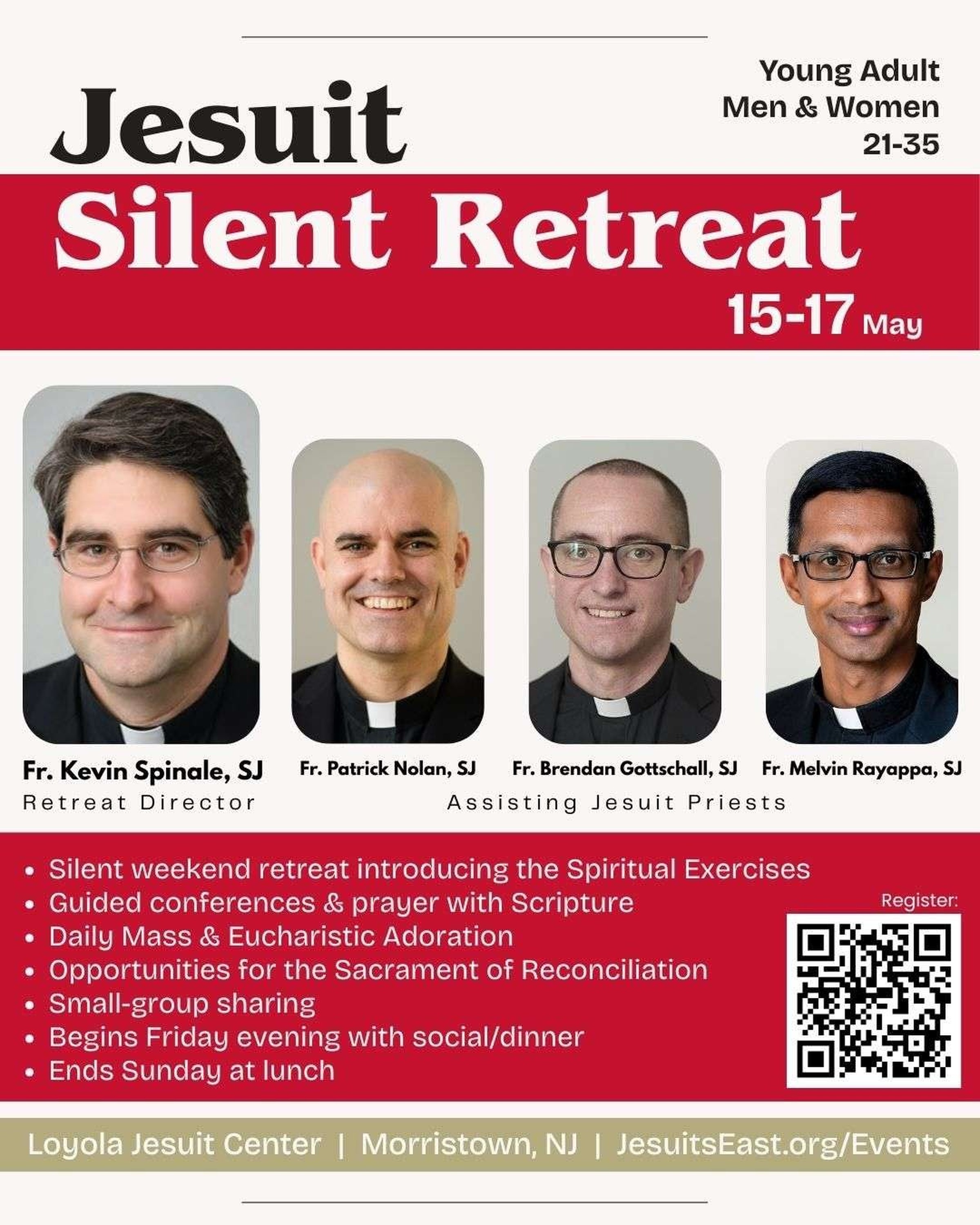 Jesuit Silent Retreat for Young Adults