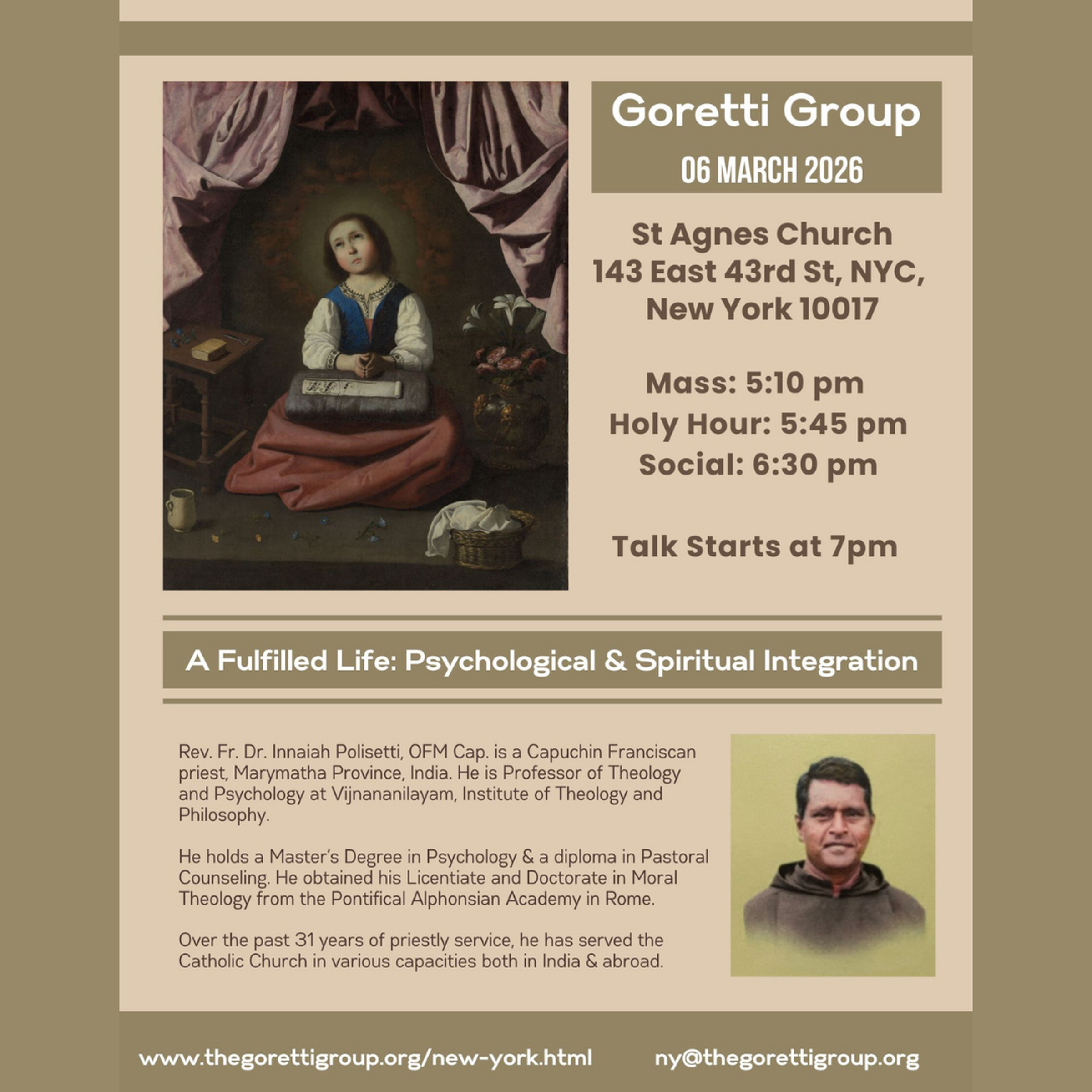 Goretti Group – A Fulfilled Life: Psychological and Spiritual Integration