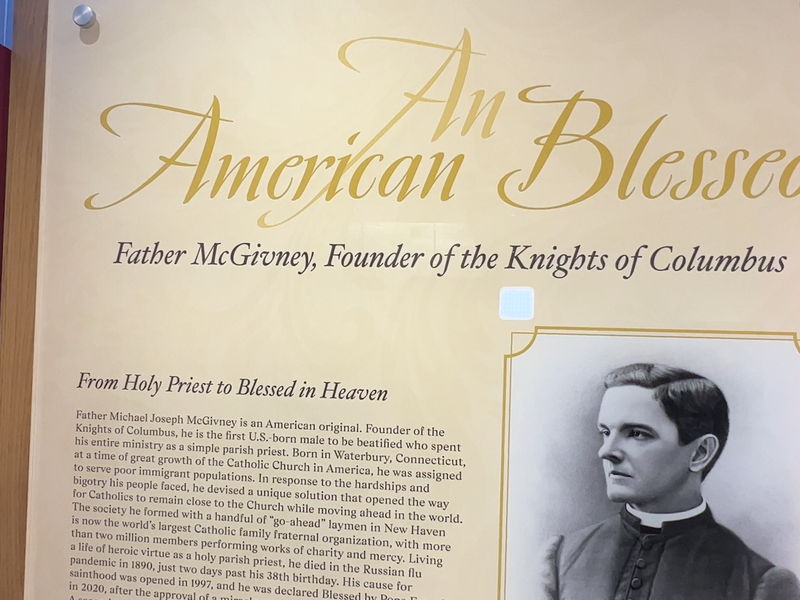 Sheen Center Opens Exhibit on Knights of Columbus Founder 