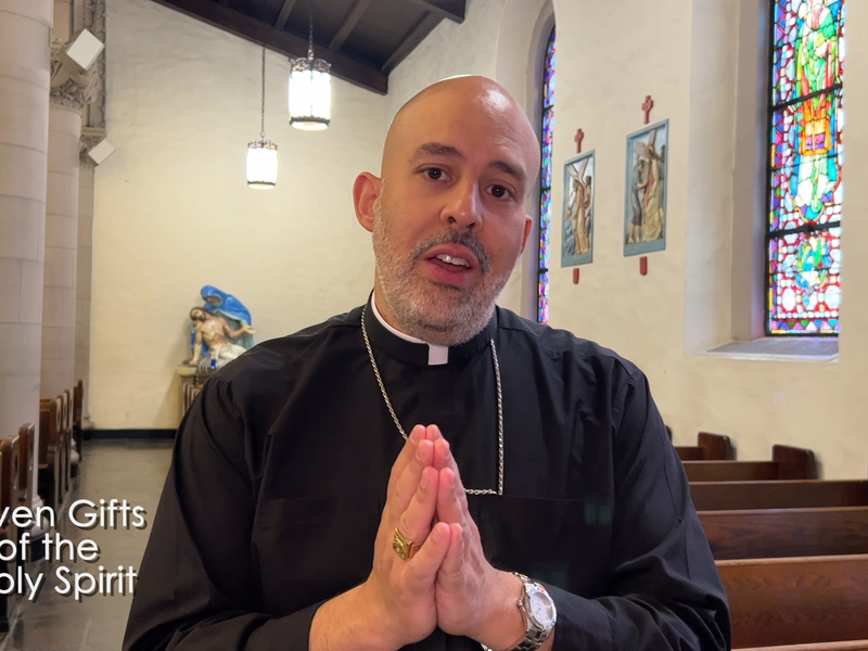 Bishop Espaillat: The Gift of Piety Means Having Childlike Trust in God