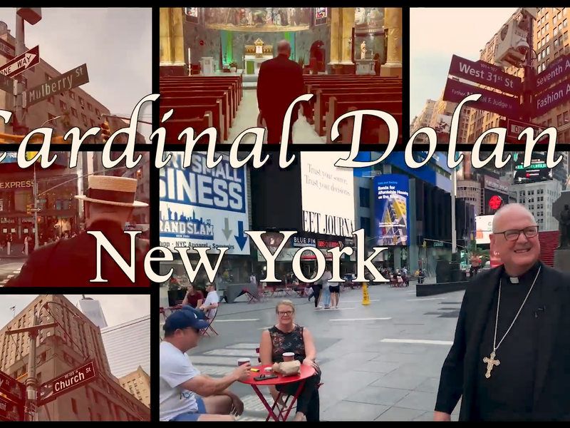 Cardinal Dolan’s New York: the Cemetery at Old St. Patrick’s Cathedral