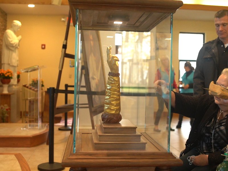 Relics of St. Jude Visit Stony Point at the Salesians of Don Bosco’s Marian Shrine