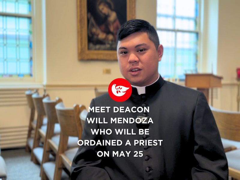 Meet Deacon Will Mendoza Who Will be Ordained a Priest on May 25 by Cardinal Dolan