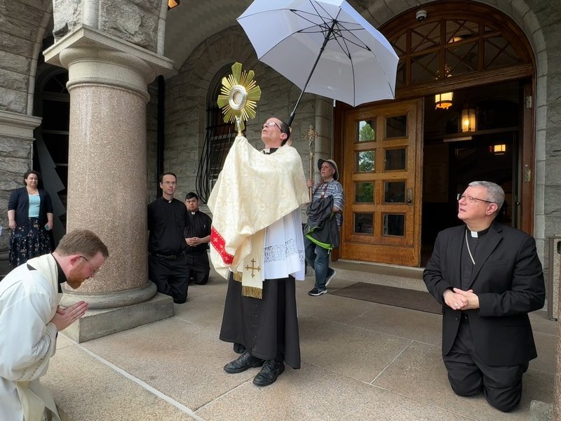 The National Eucharistic Pilgrimage at St. Joseph’s Seminary